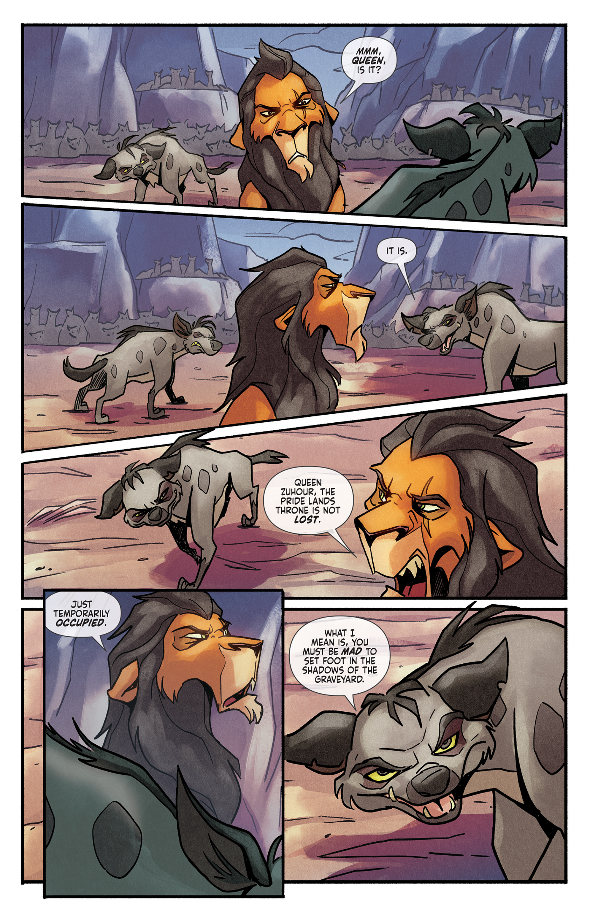 Read online Disney Villains: Scar comic -  Issue #3 - 16