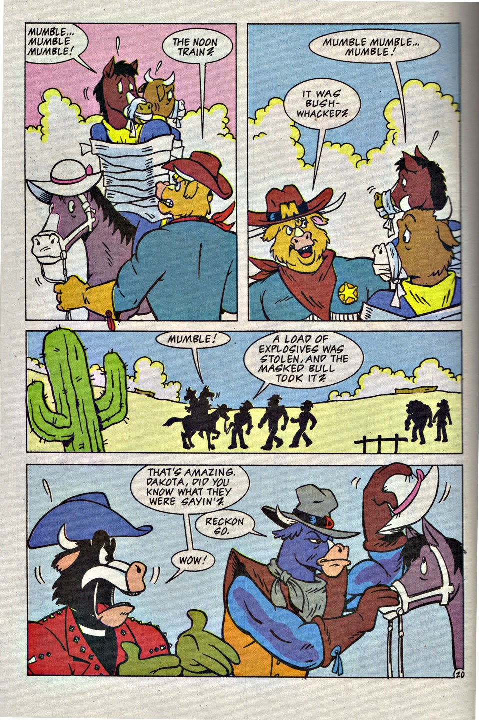 Read online Wild West C.O.W.-Boys Of Moo Mesa (1992) comic -  Issue #1 - 23