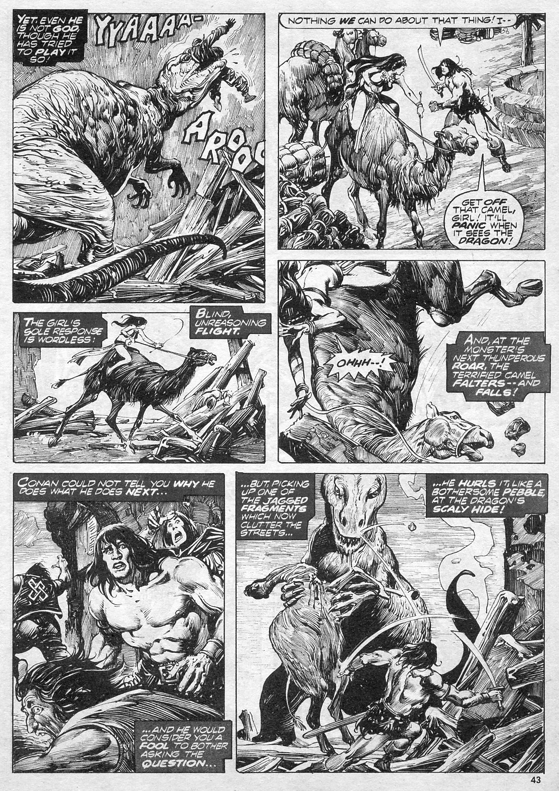 Read online The Savage Sword Of Conan comic -  Issue #7 - 43