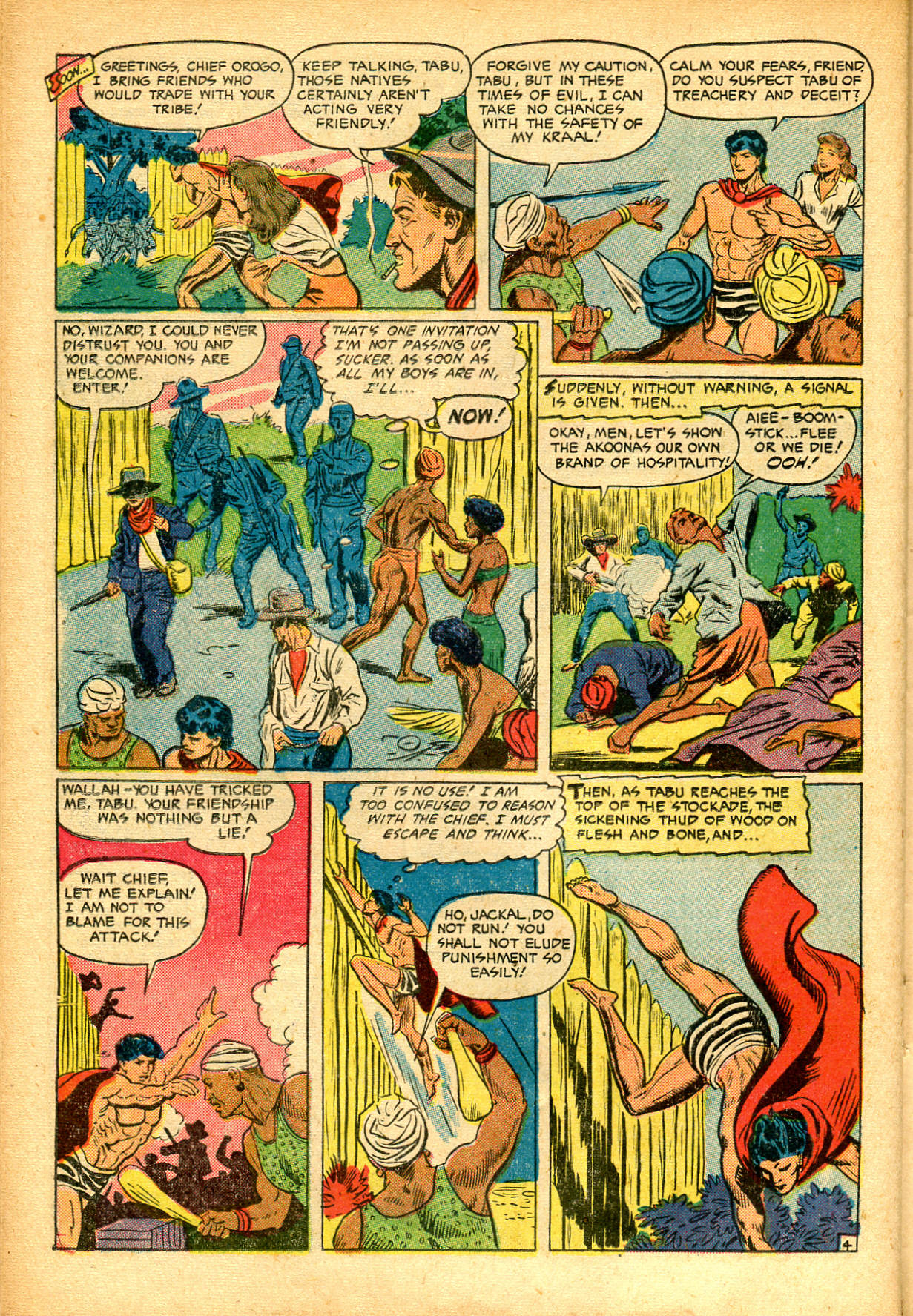 Read online Jungle Comics comic -  Issue #135 - 36