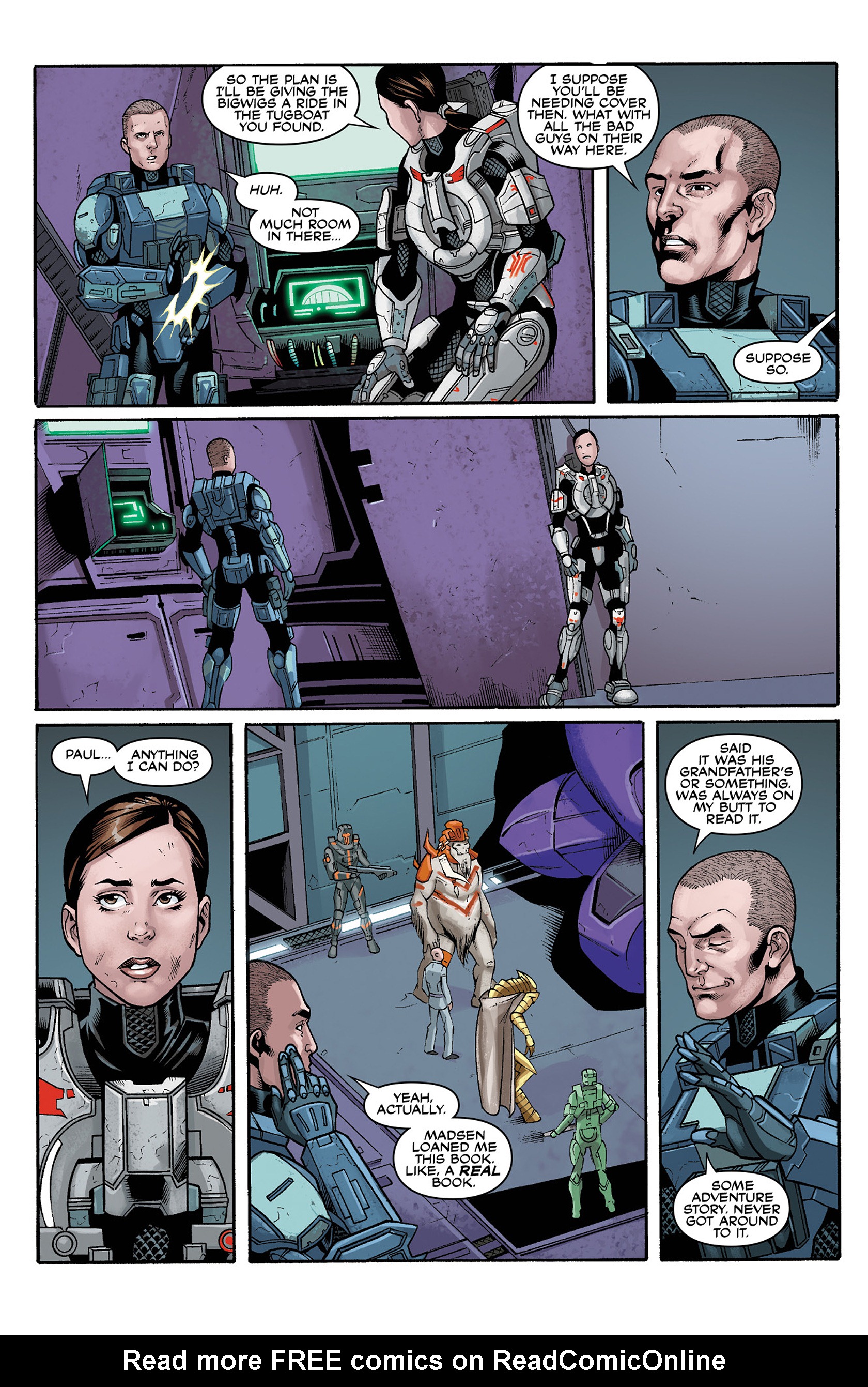 Read online Halo: Escalation comic -  Issue #3 - 17