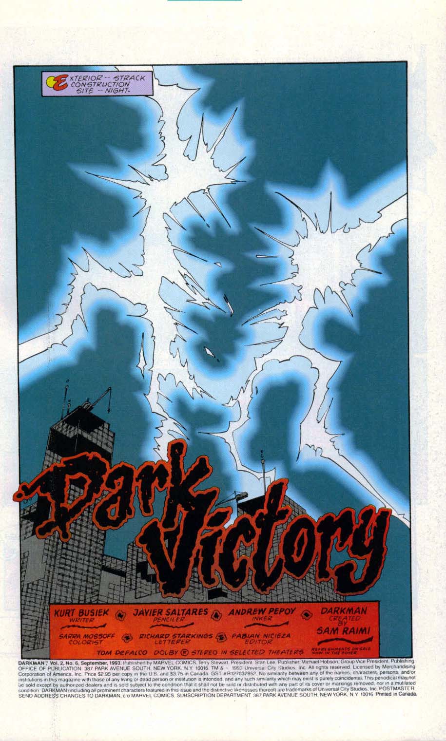 Read online Darkman (1993) comic -  Issue #6 - 2