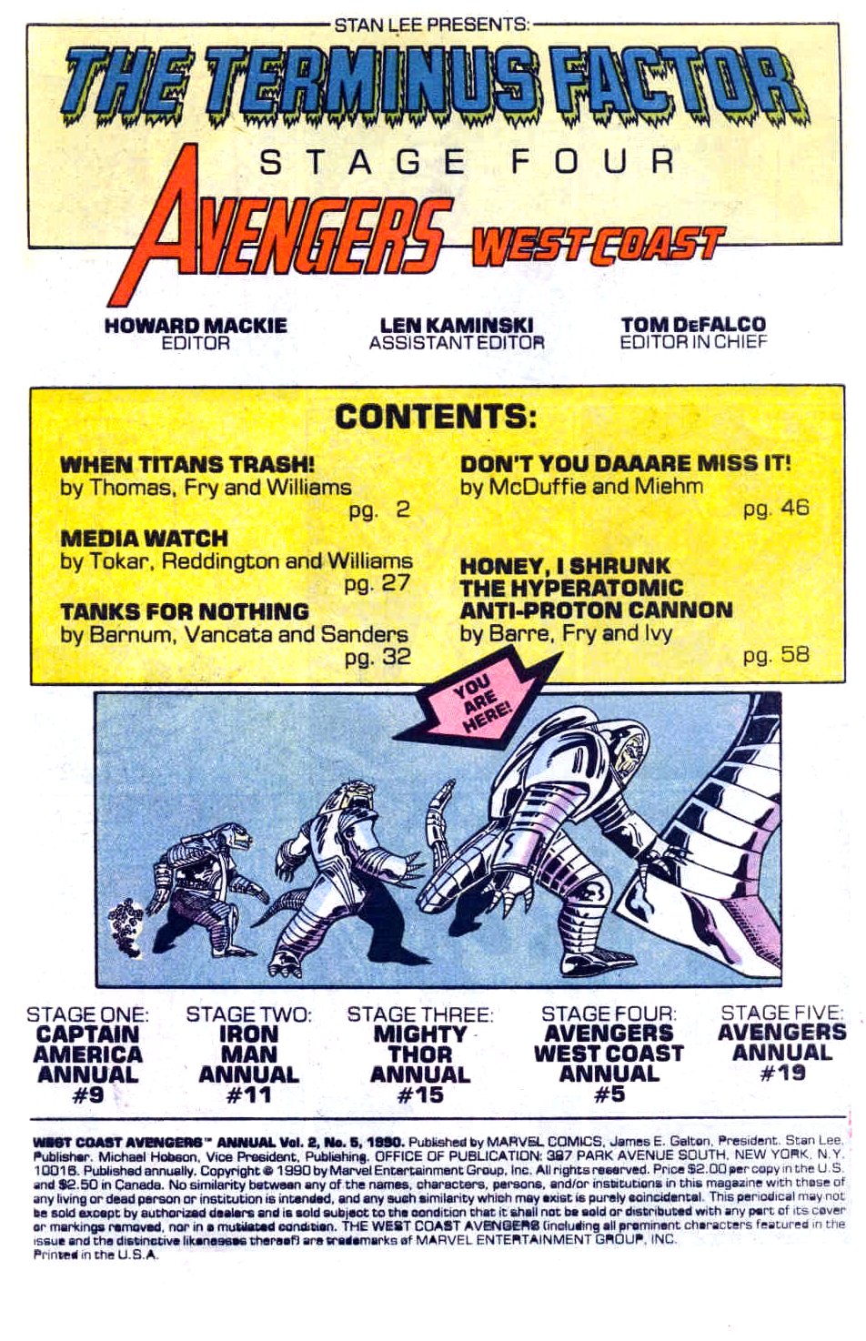 Read online Avengers West Coast (1989) comic -  Issue # Annual 5 - 2