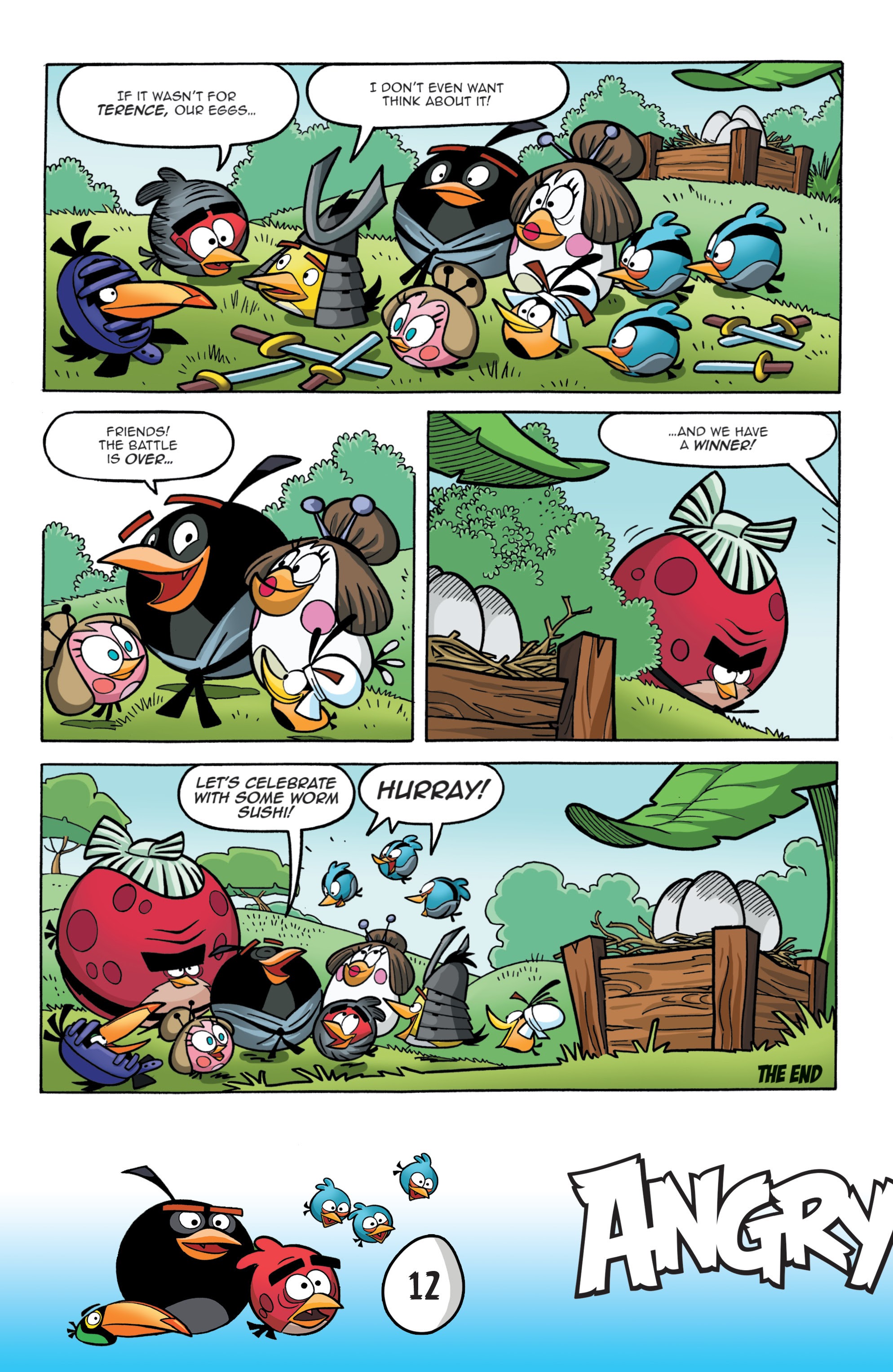 Read online Angry Birds Comics: Game Play comic -  Issue #1 - 14