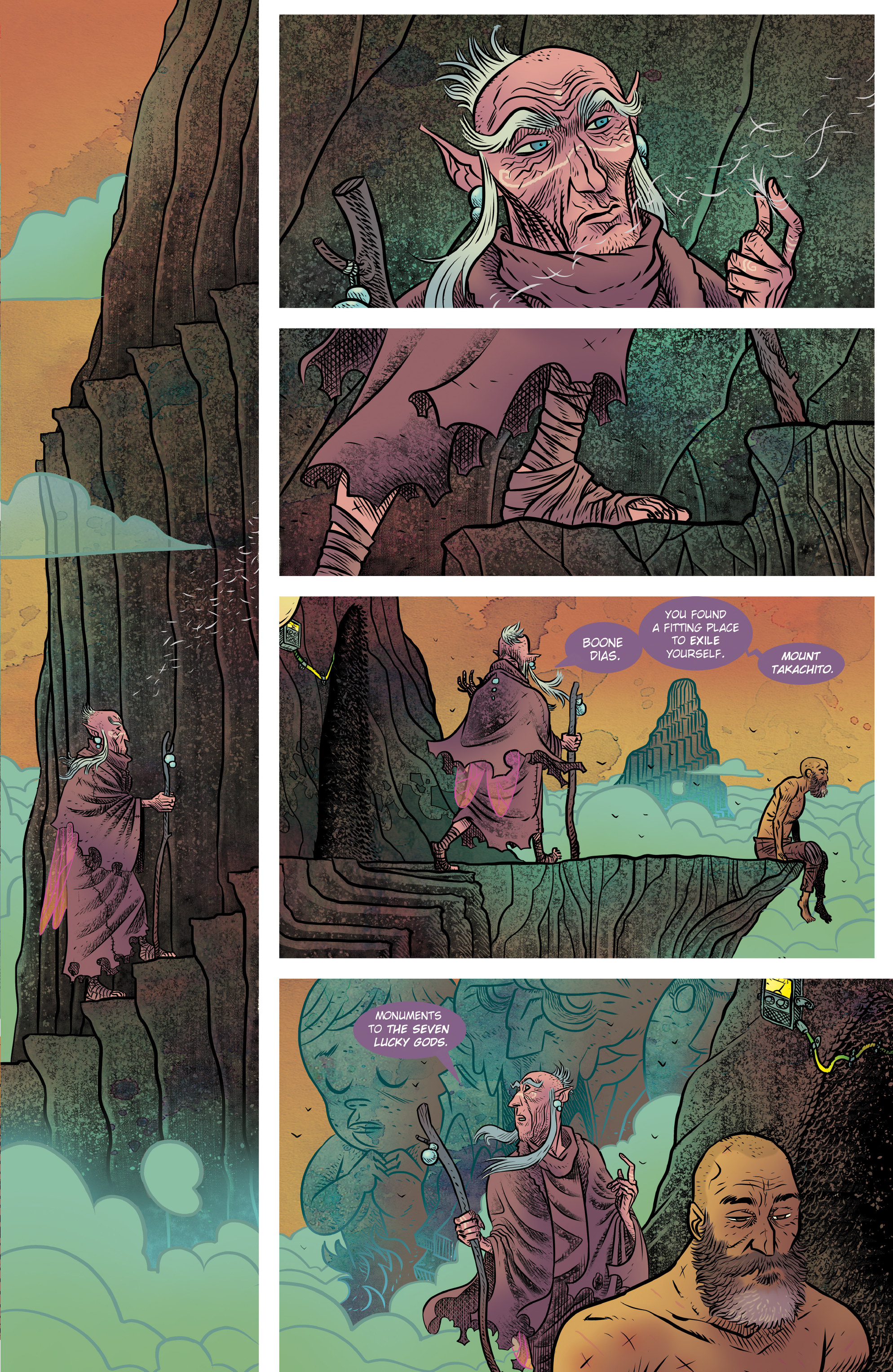 Read online Ether: The Disappearance of Violet Bell comic -  Issue #1 - 5