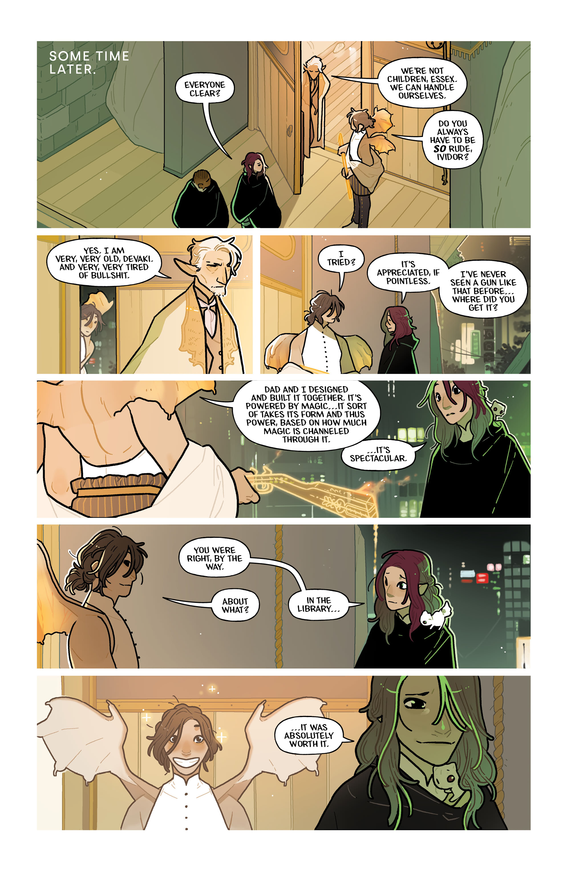 Read online Black Cloak comic -  Issue #5 - 15