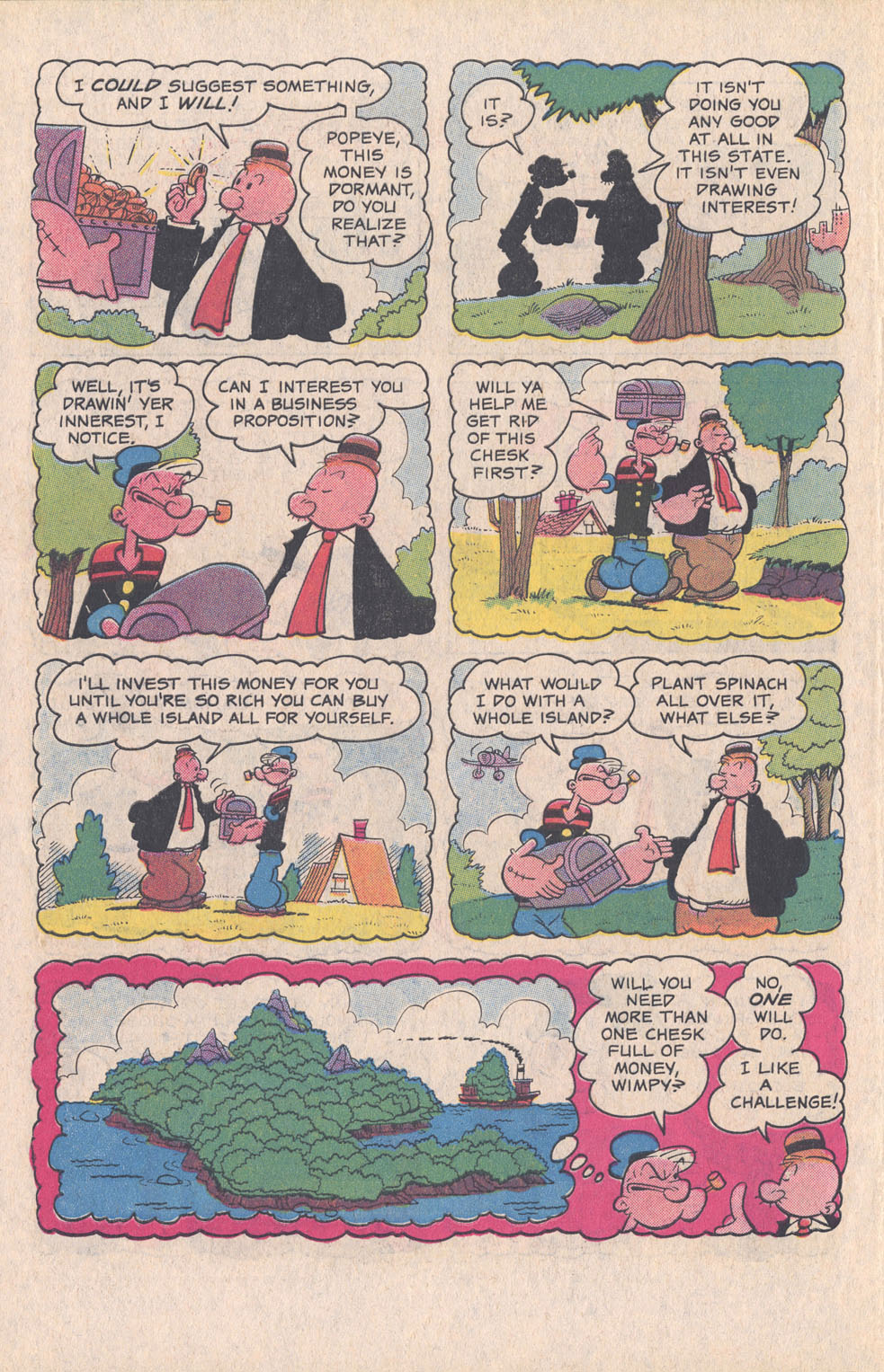 Read online Popeye (1948) comic -  Issue #159 - 6