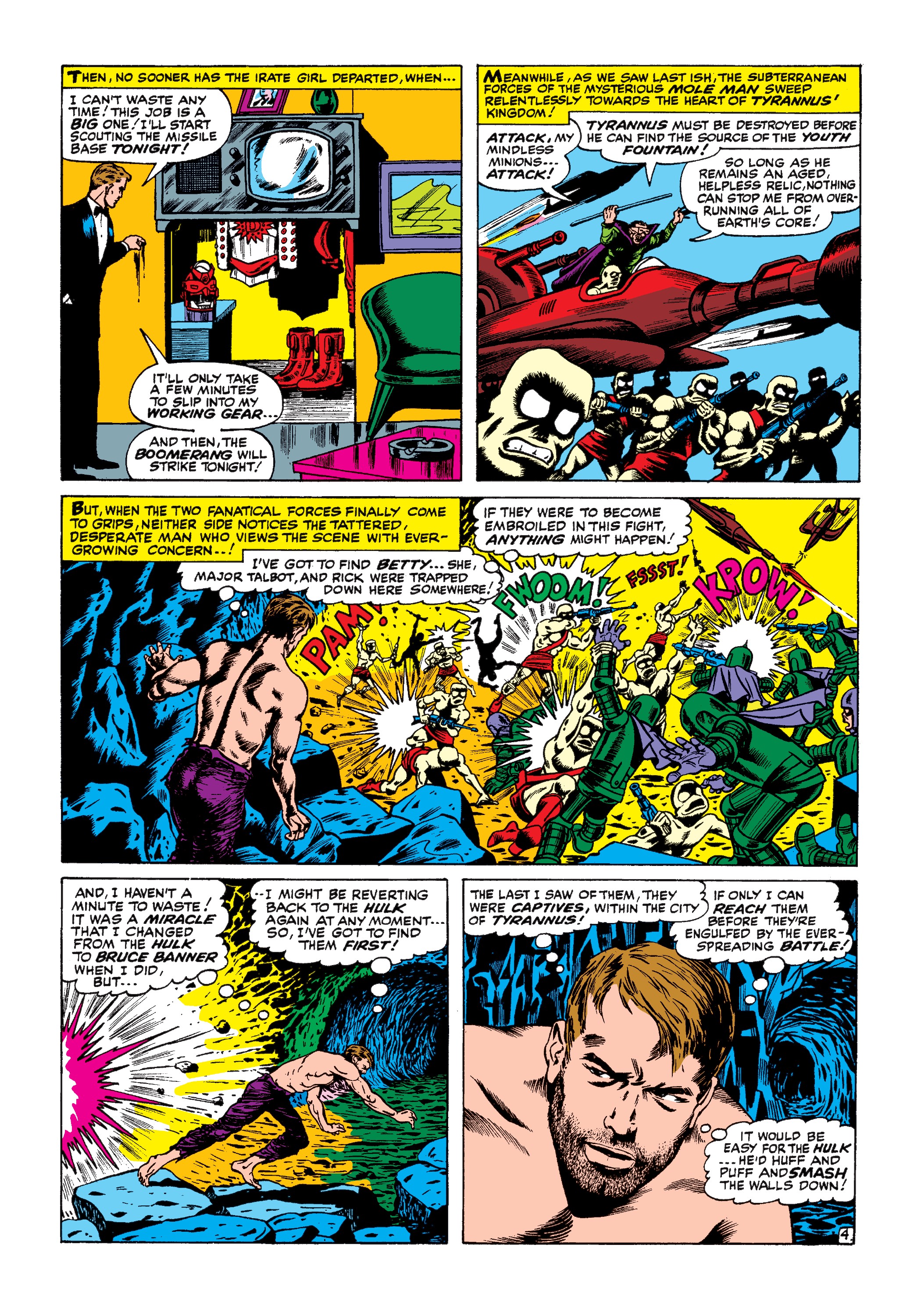 Read online Marvel Masterworks: The Incredible Hulk comic -  Issue # TPB 3 (Part 1) - 22