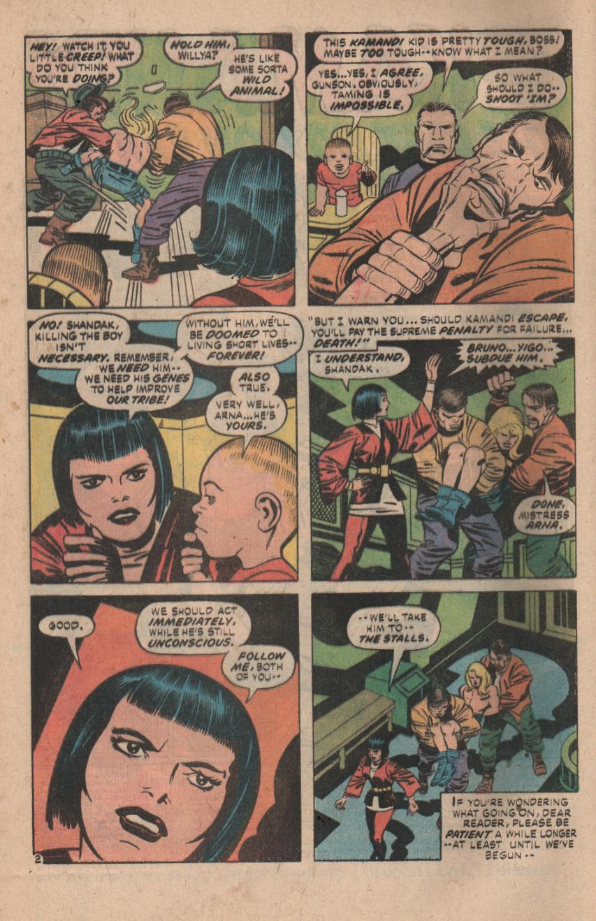 Read online Kamandi, The Last Boy On Earth comic -  Issue #38 - 4