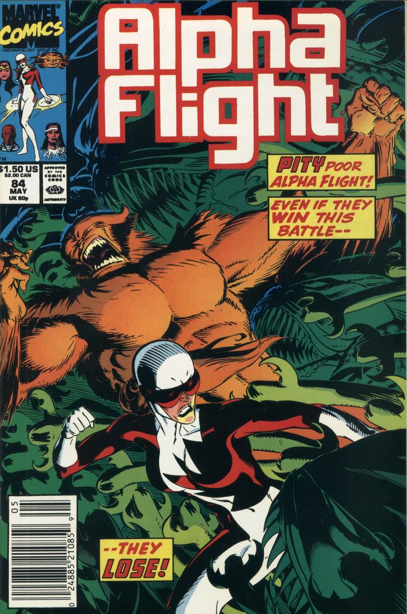 Read online Alpha Flight (1983) comic -  Issue #84 - 1
