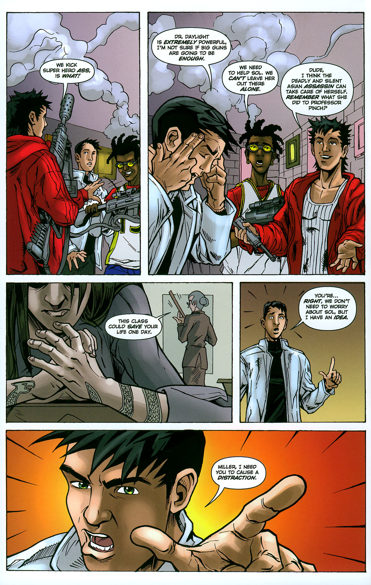 Read online Necessary Evil comic -  Issue #4 - 6