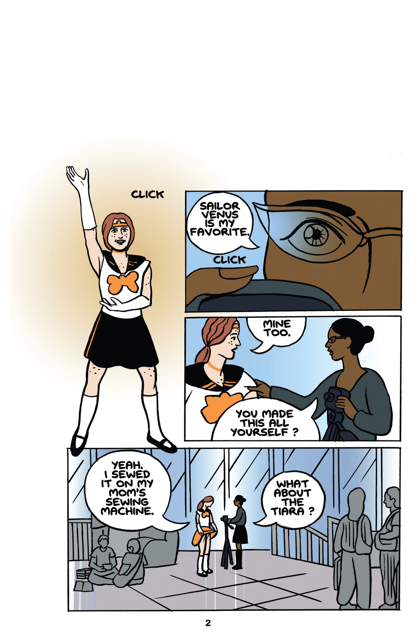 Read online Cosplayers comic -  Issue #1 - 4