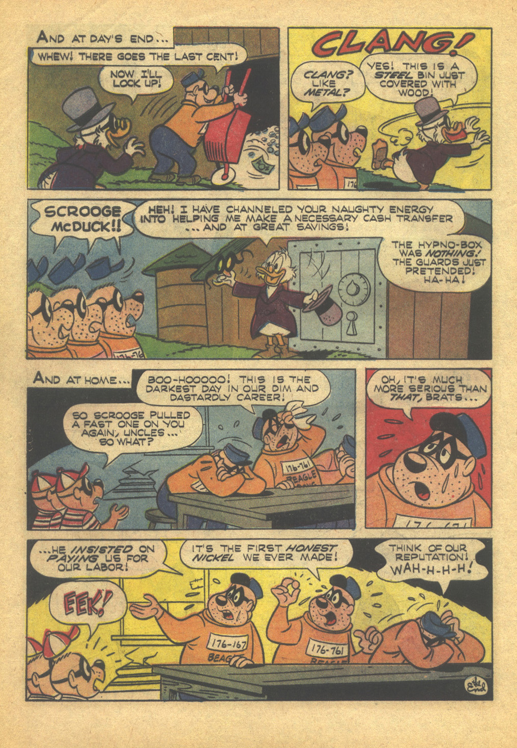 Read online Walt Disney THE BEAGLE BOYS comic -  Issue #7 - 32