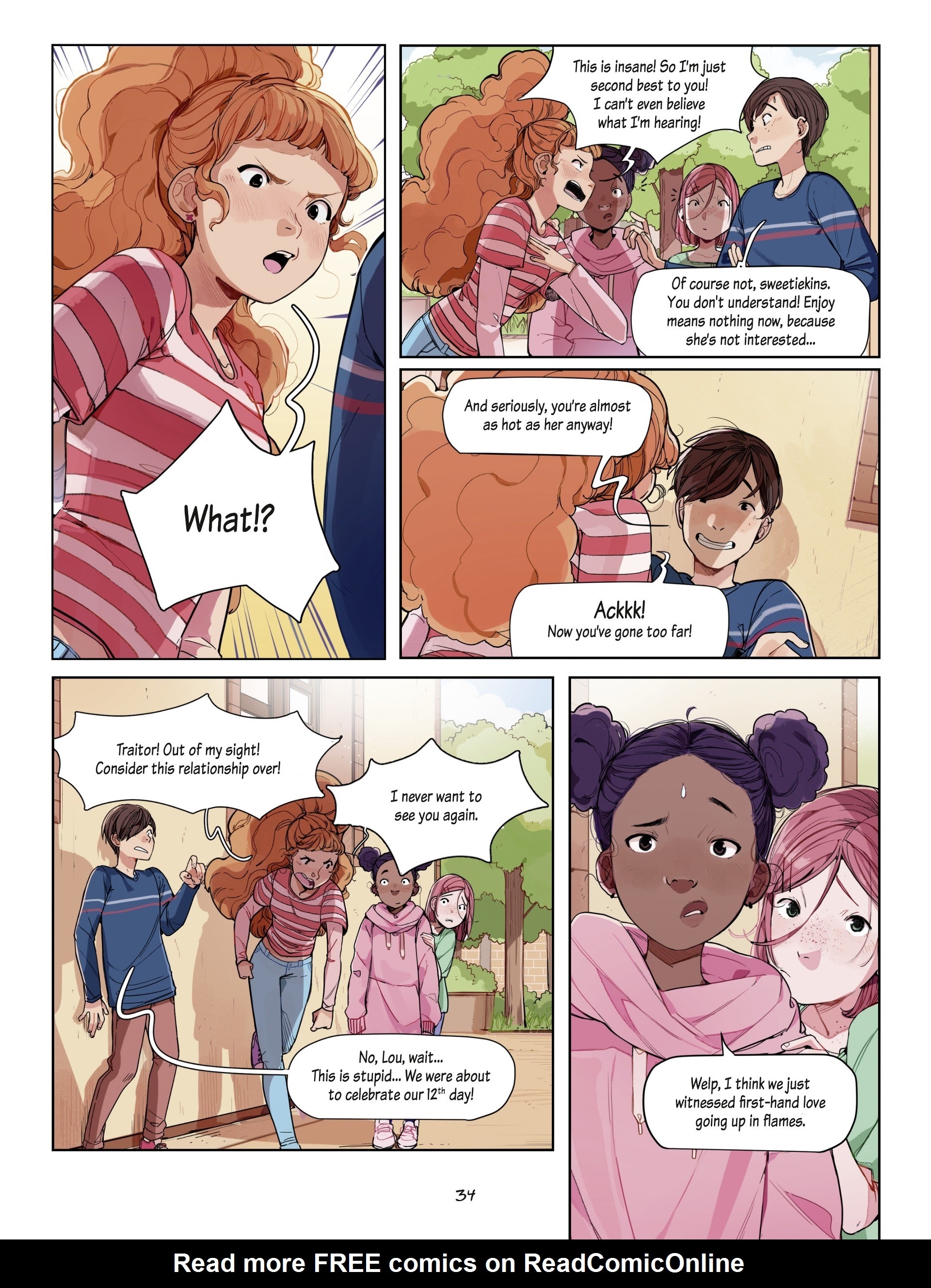Read online School of Love comic -  Issue #1 - 34