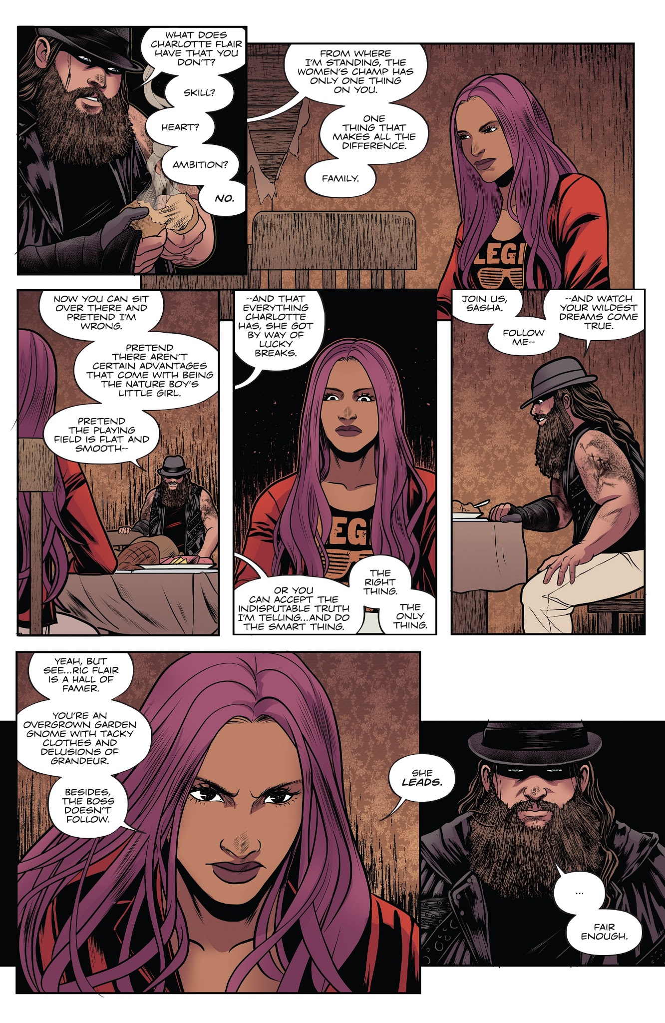 Read online WWE comic -  Issue #7 - 17