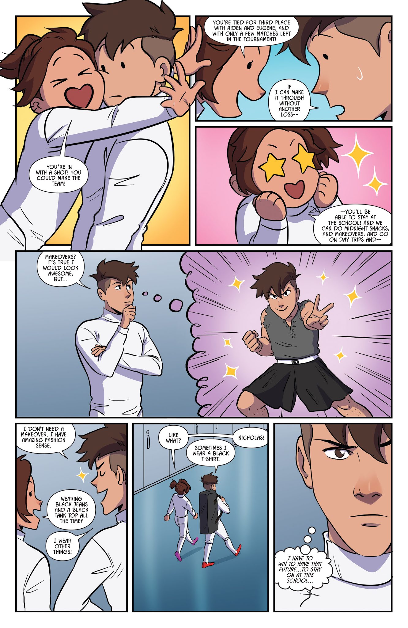 Read online Fence comic -  Issue #9 - 4