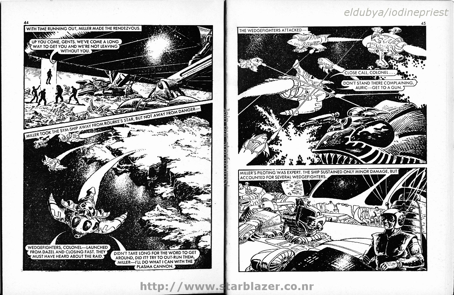 Read online Starblazer comic -  Issue #138 - 24