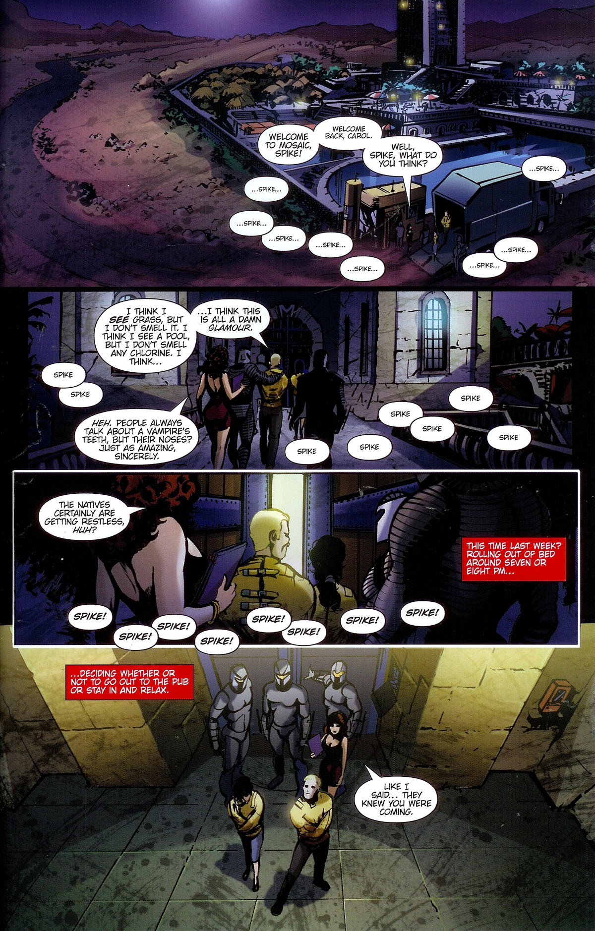 Read online Spike: Asylum comic -  Issue #1 - 23