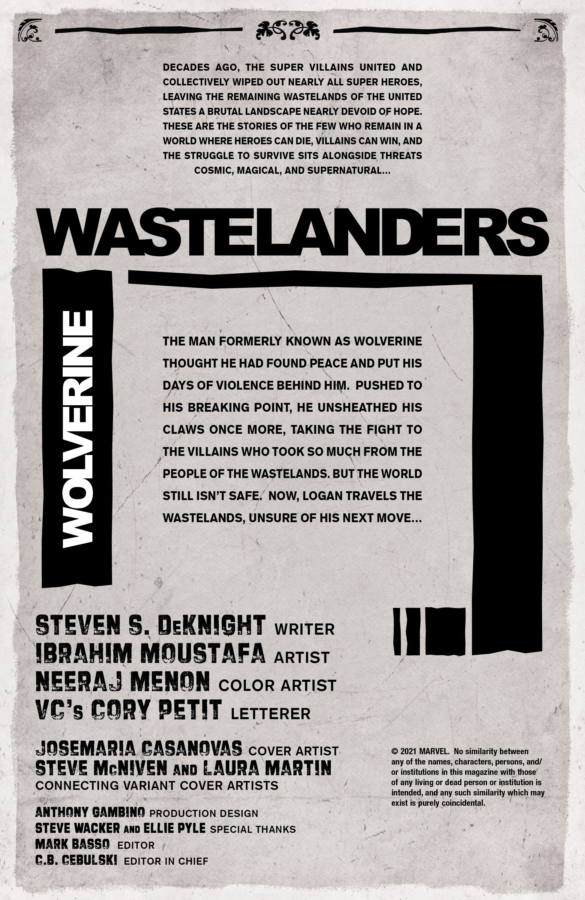 Read online Wastelanders comic -  Issue # Wolverine - 2