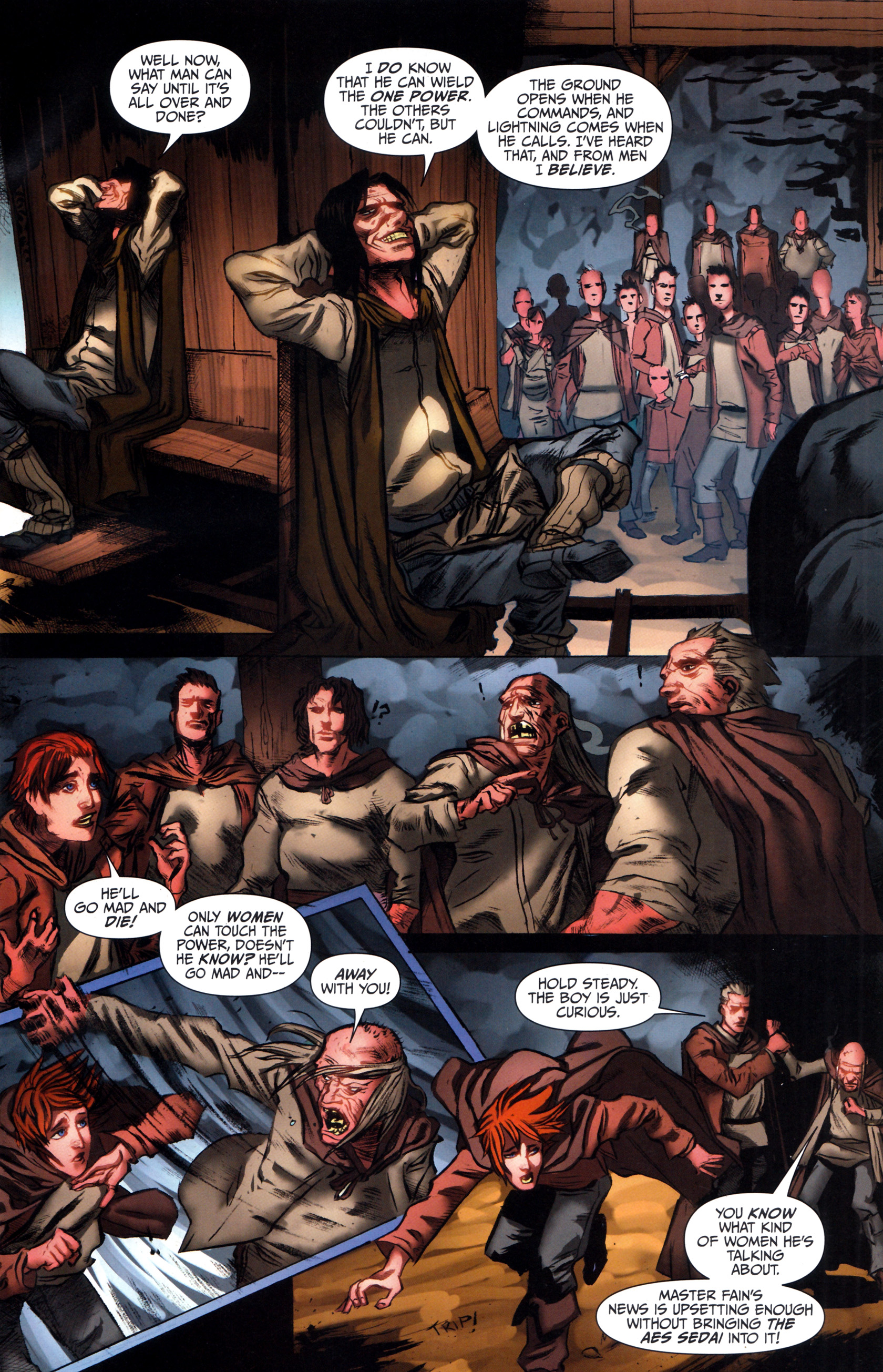 Read online Robert Jordan's Wheel of Time: The Eye of the World comic -  Issue #1.5 - 10