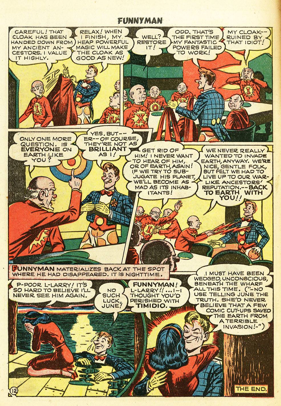 Read online Funnyman comic -  Issue #3 - 14