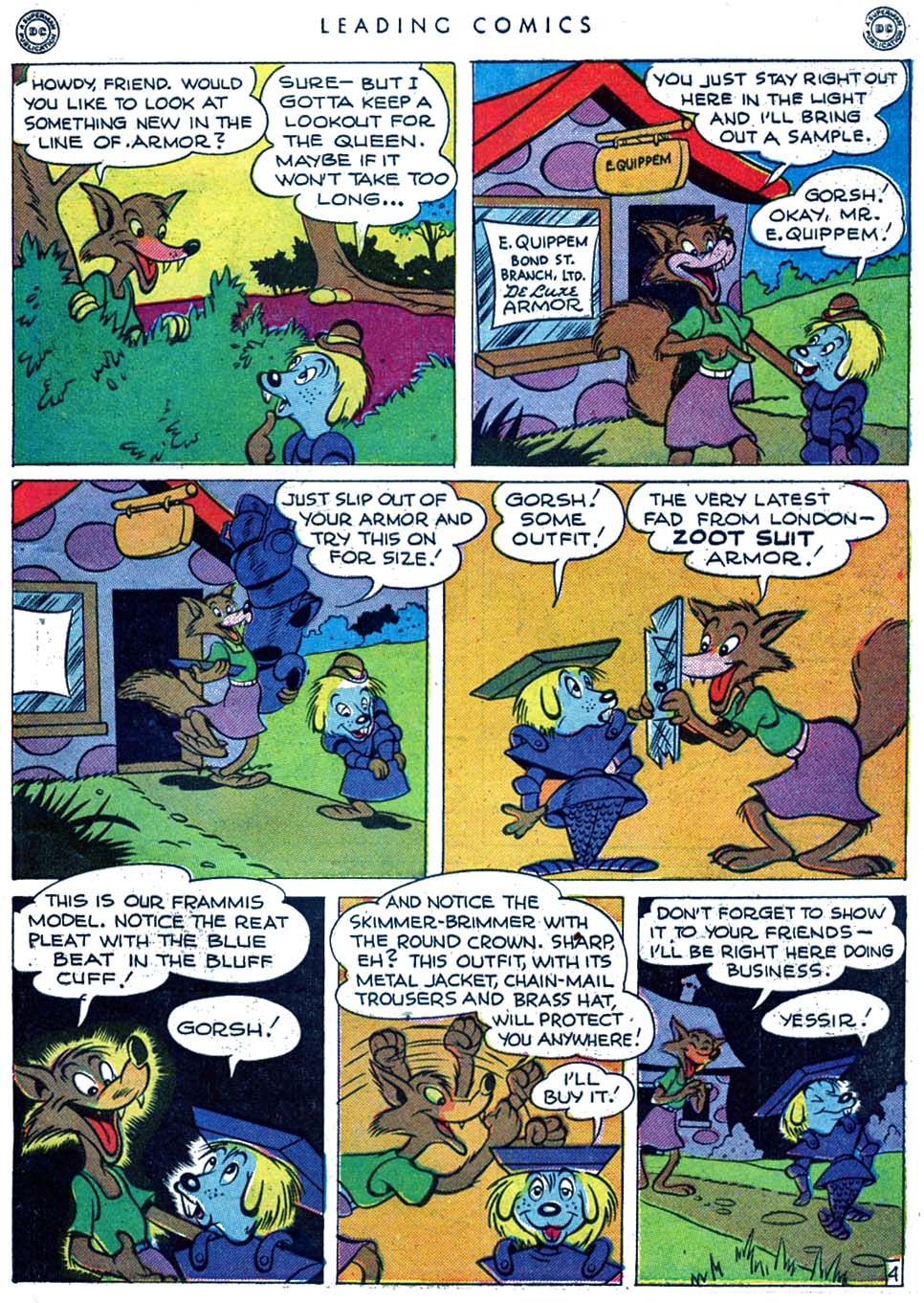 Read online Leading Comics comic -  Issue #17 - 45