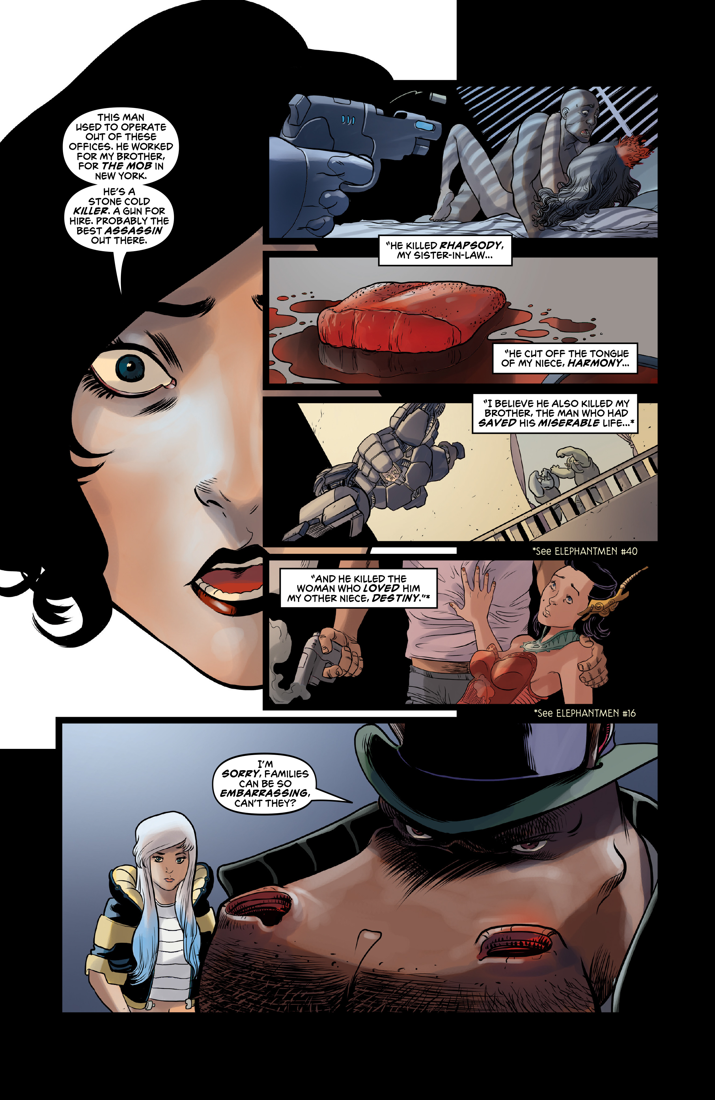 Read online Elephantmen comic -  Issue #70 - 16
