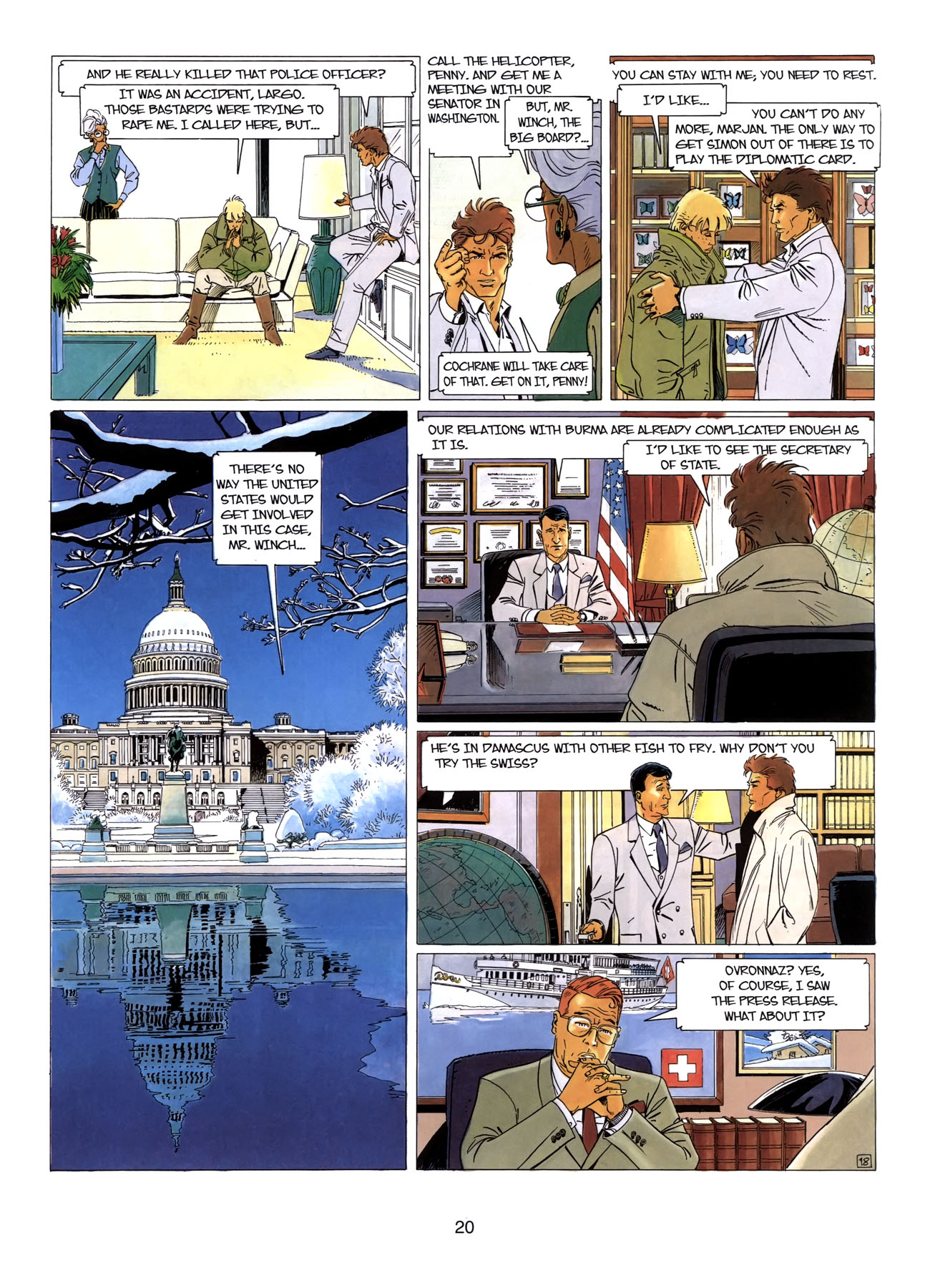 Read online Largo Winch comic -  Issue # TPB 4 - 21