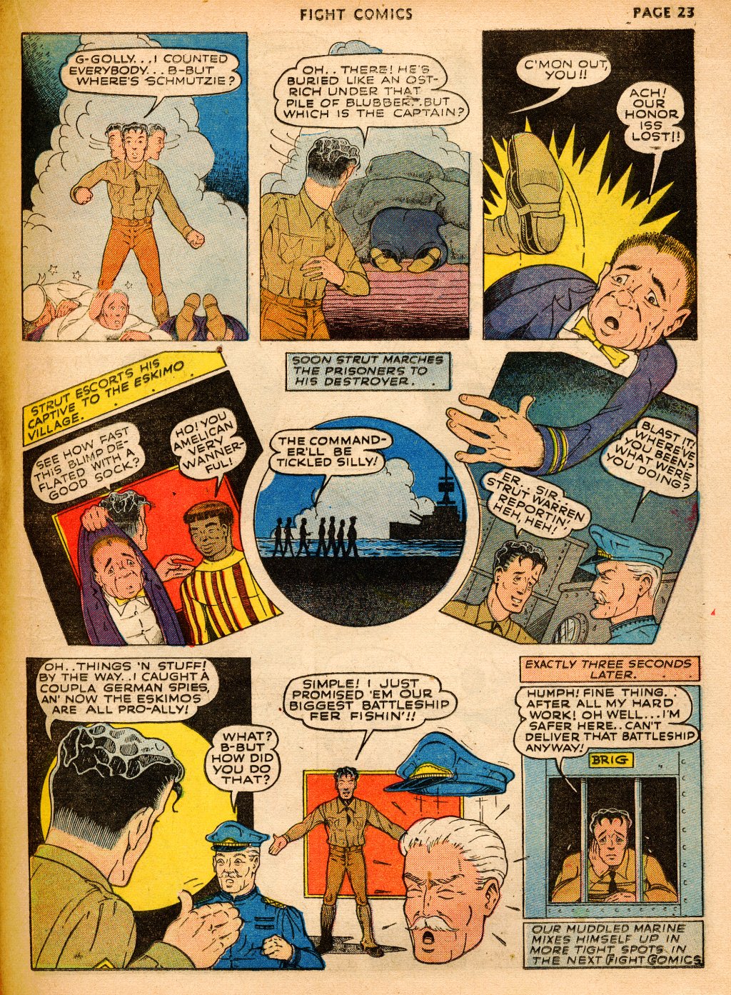 Read online Fight Comics comic -  Issue #15 - 24