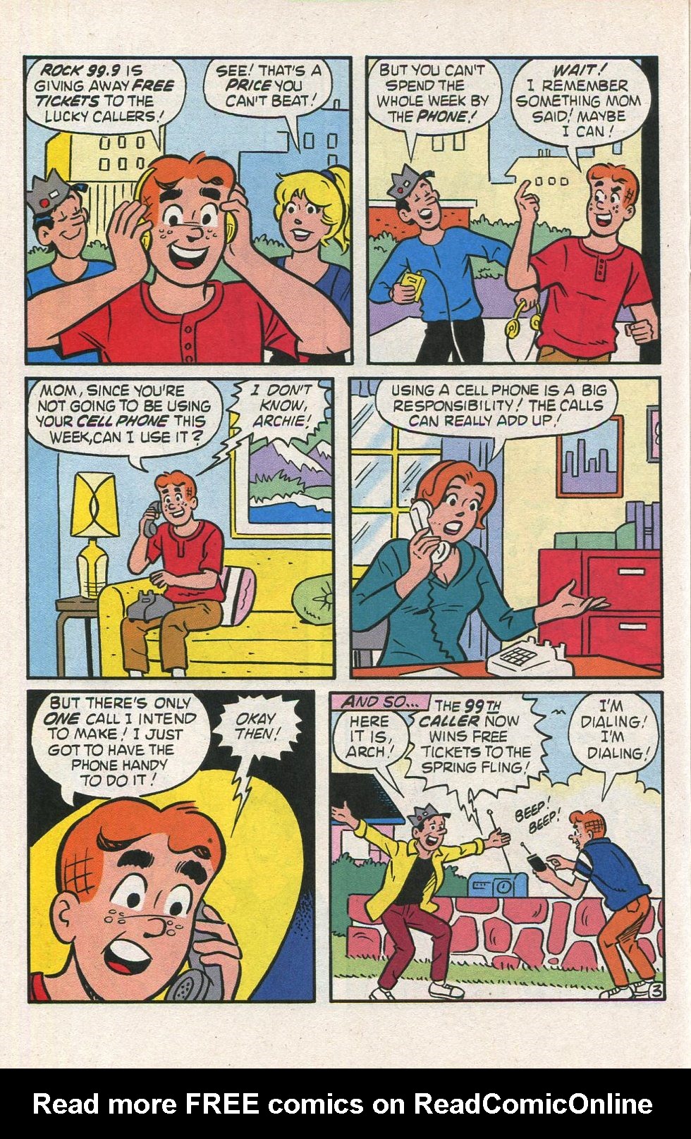 Read online Archie's Spring Break comic -  Issue #5 - 30