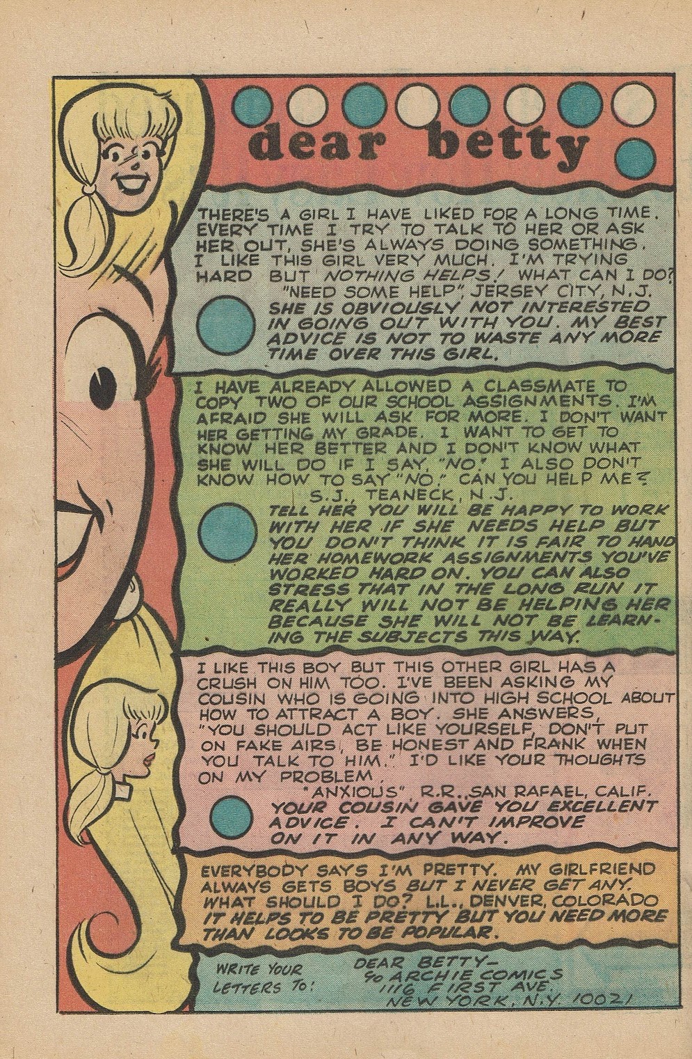 Read online Betty and Me comic -  Issue #60 - 19