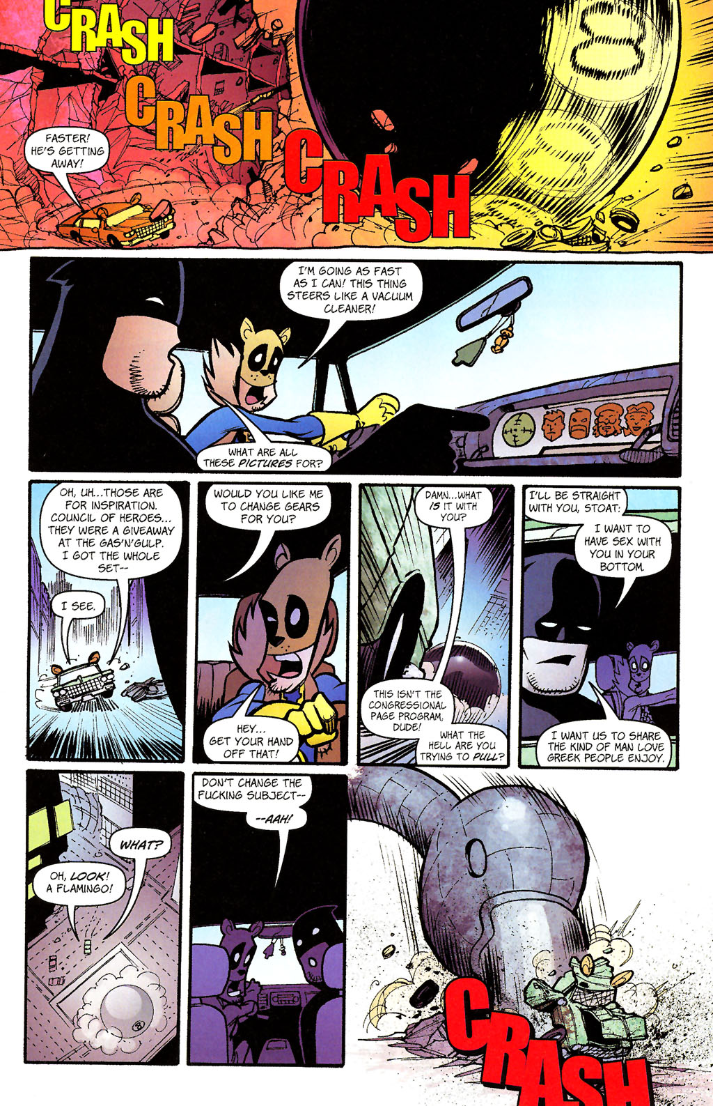 Read online Paul Jenkins' Sidekick comic -  Issue #4 - 20
