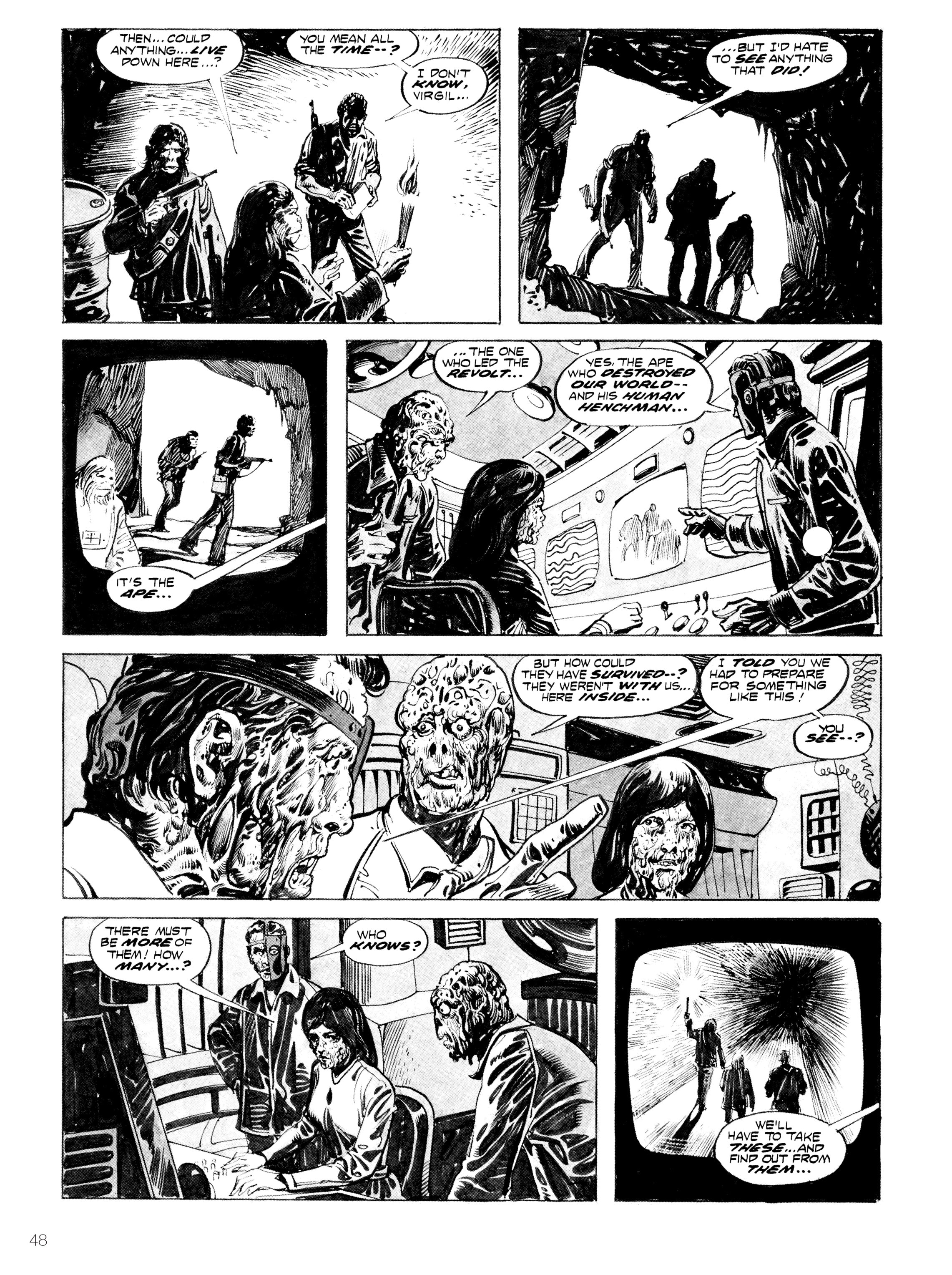 Read online Planet of the Apes: Archive comic -  Issue # TPB 4 (Part 1) - 44