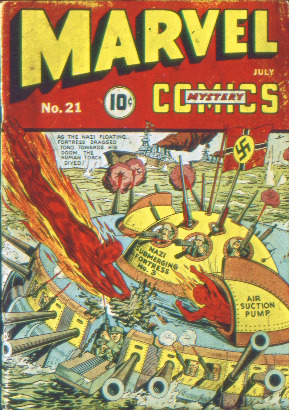 Marvel Mystery Comics (1939) issue 21 - Page 1