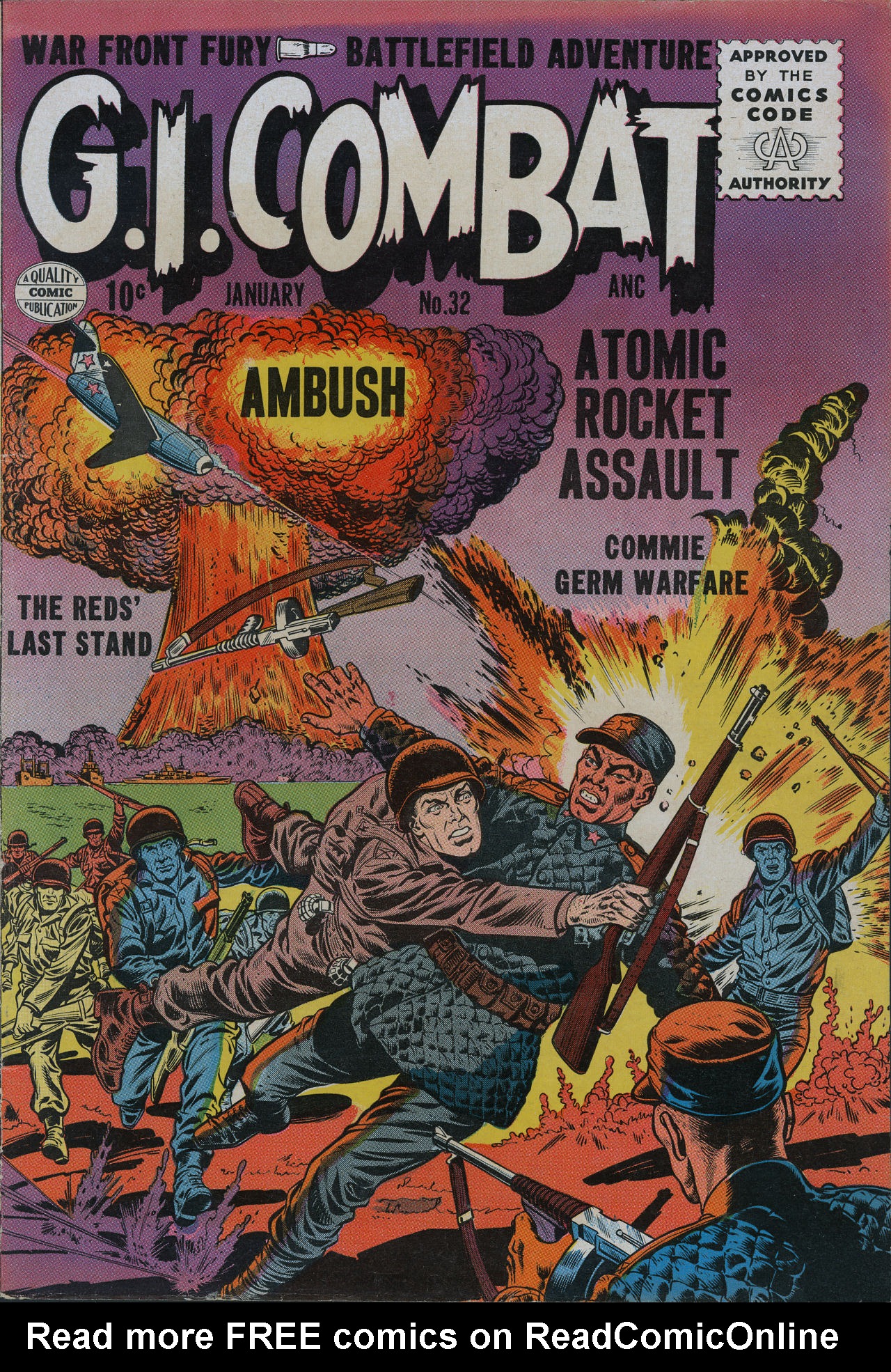 Read online G.I. Combat (1952) comic -  Issue #32 - 1