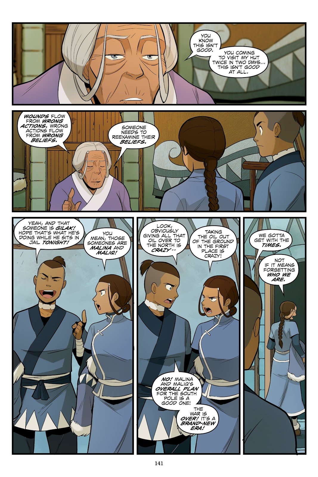 Avatar: The Last Airbender--North and South Omnibus issue TPB (Part 2) - Page 38