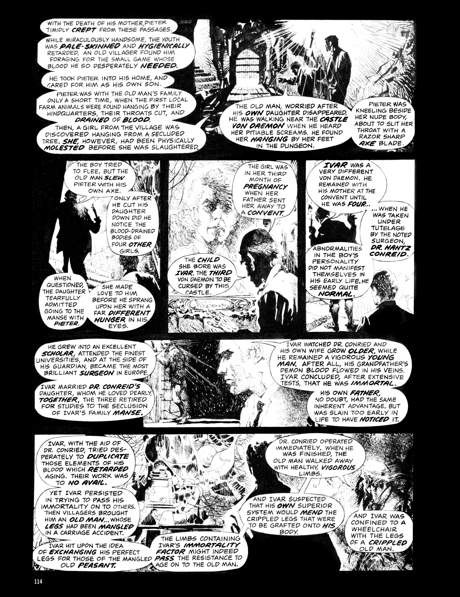 Read online Eerie Archives comic -  Issue # TPB 15 - 115