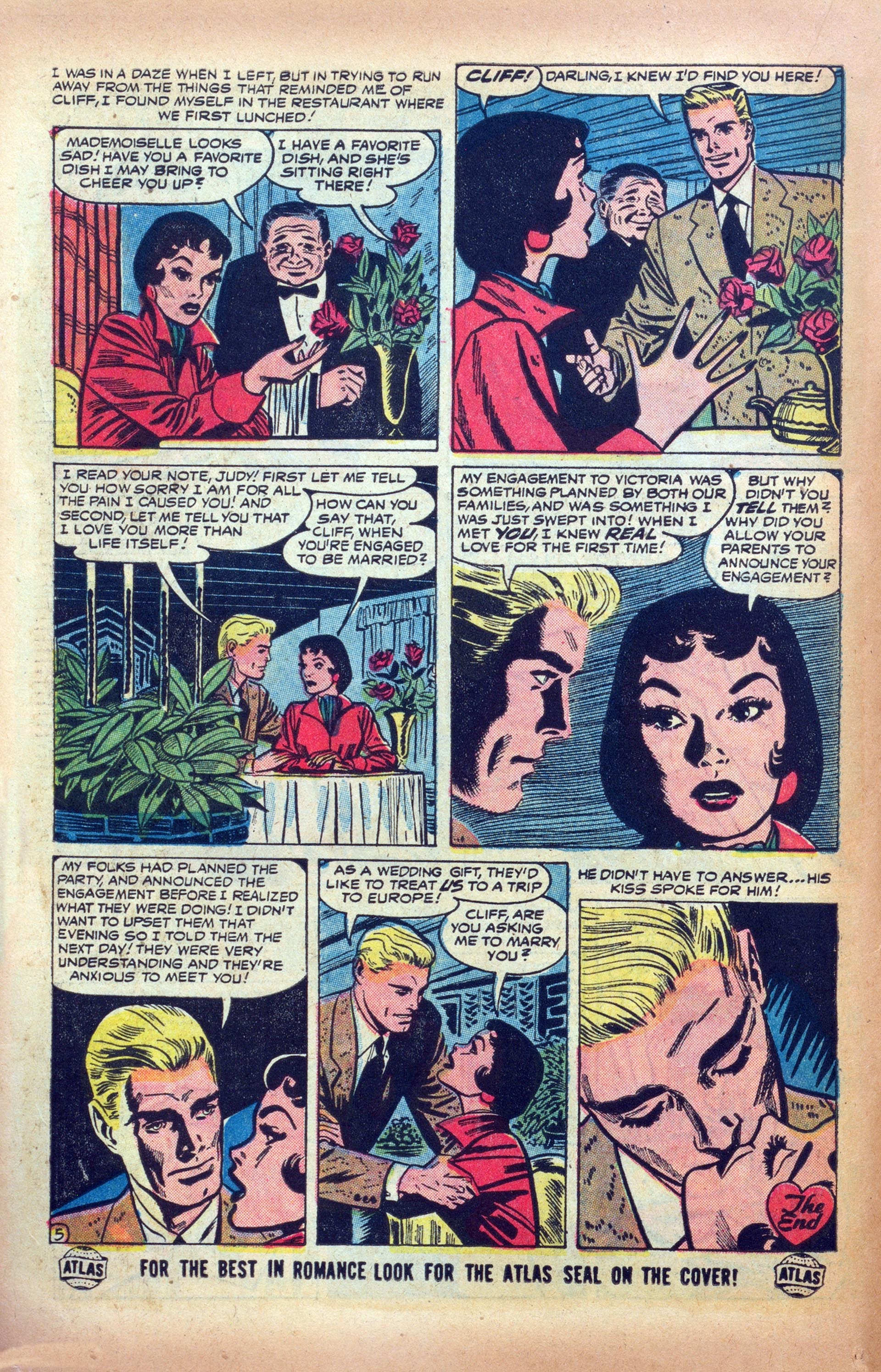 Read online Love Romances comic -  Issue #49 - 14