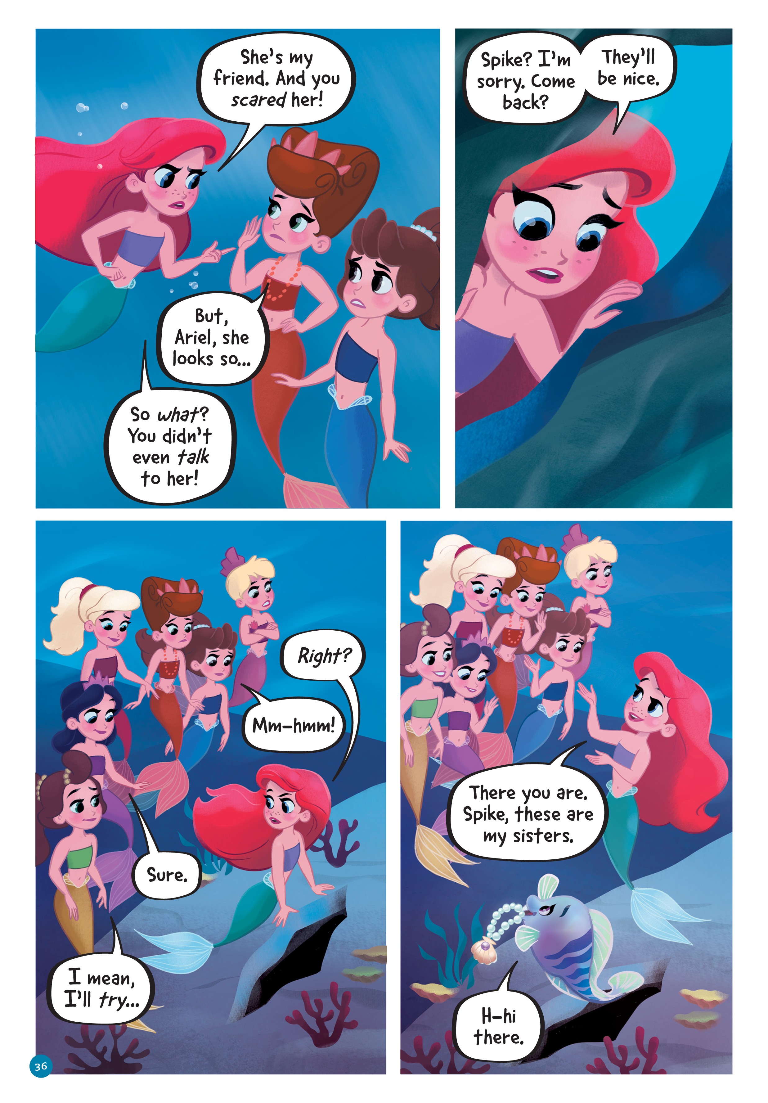 Read online Disney Princess: Ariel and the Sea Wolf comic -  Issue # Full - 33