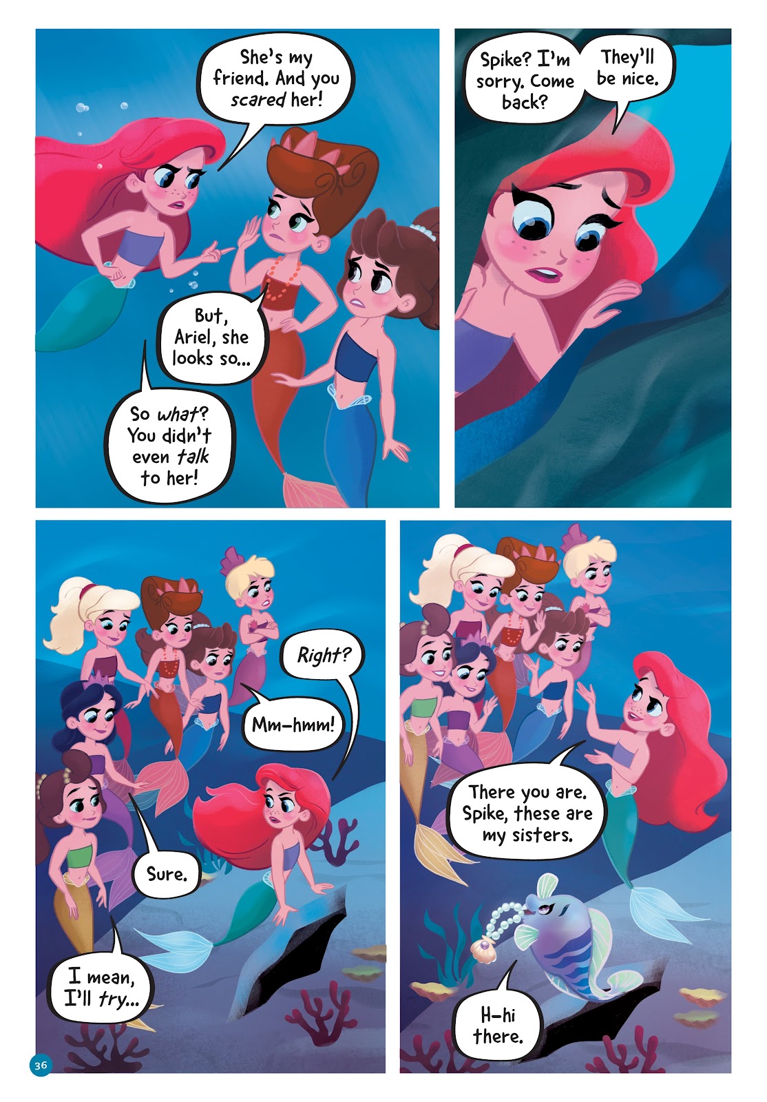 Read online Disney Princess: Ariel and the Sea Wolf comic -  Issue # Full - 33