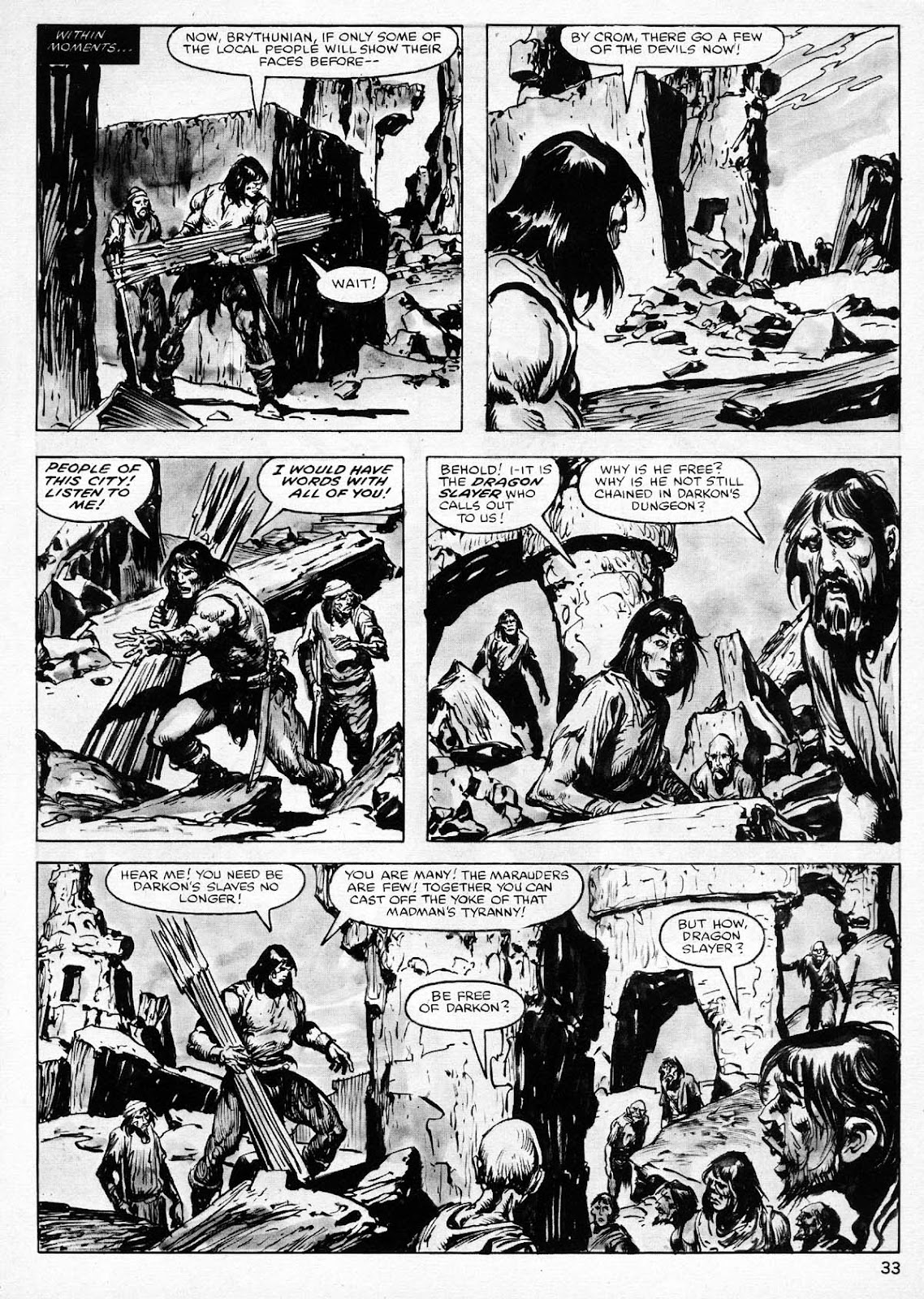 The Savage Sword Of Conan issue 77 - Page 33
