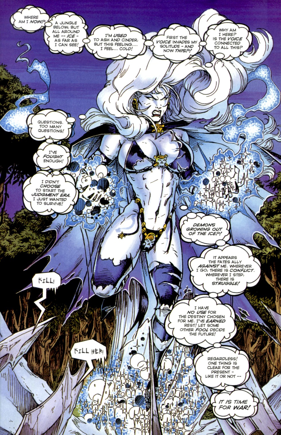 Read online Lady Death III: The Odyssey comic -  Issue #1 - 11