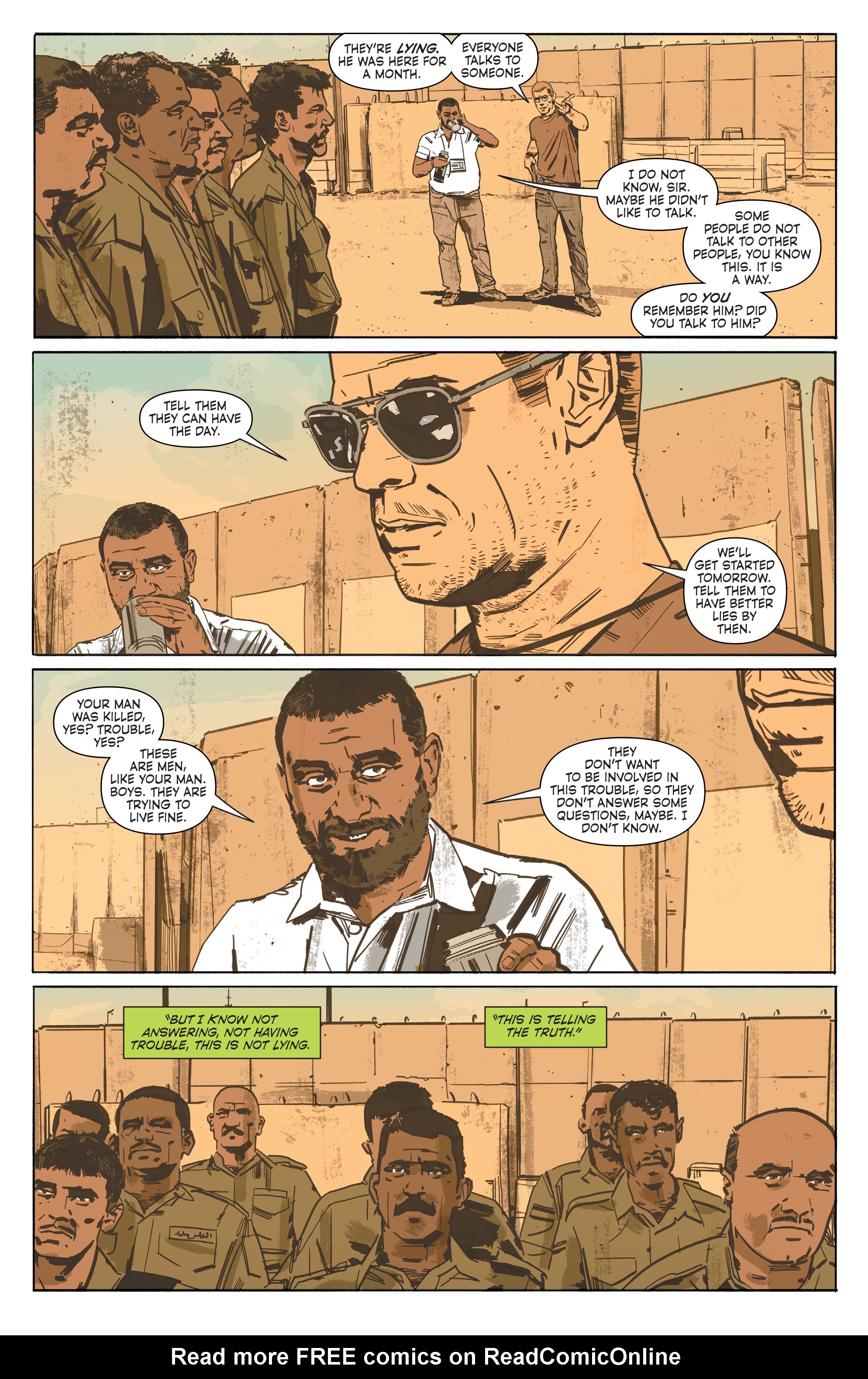 Read online The Sheriff of Babylon comic -  Issue #3 - 4