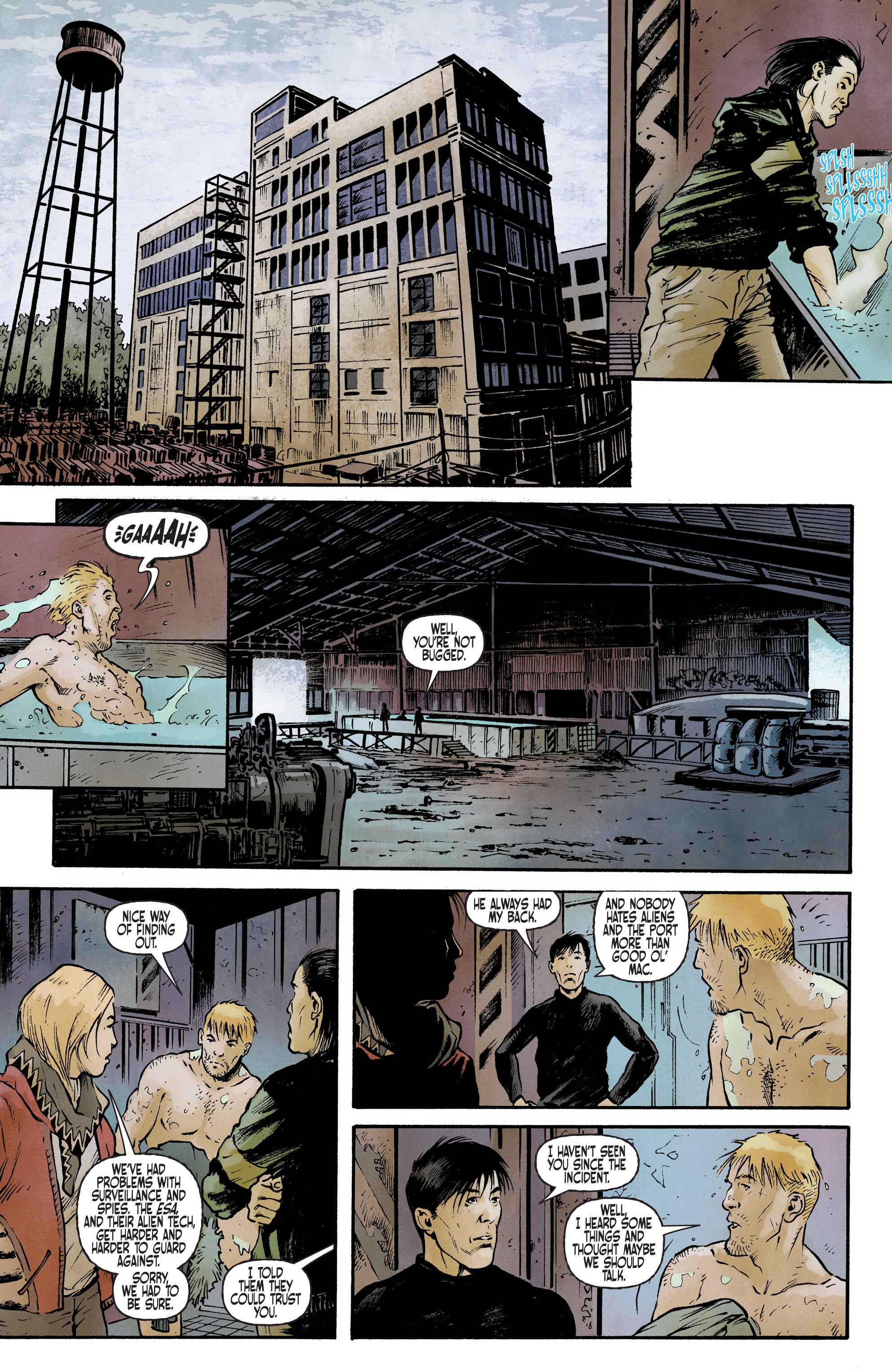 Read online Port of Earth comic -  Issue #9 - 18