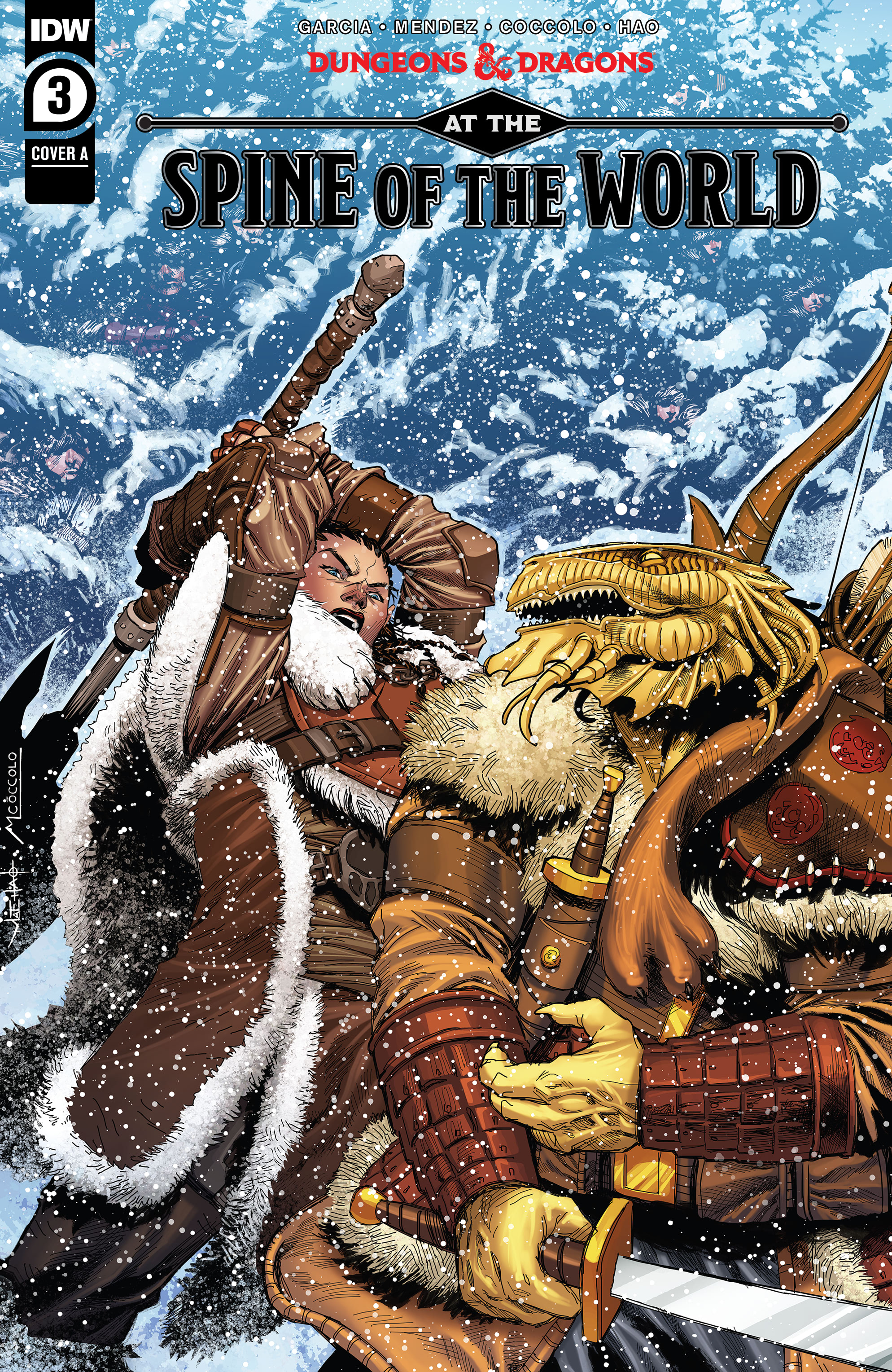Read online Dungeons & Dragons: At the Spine of the World comic -  Issue #3 - 1