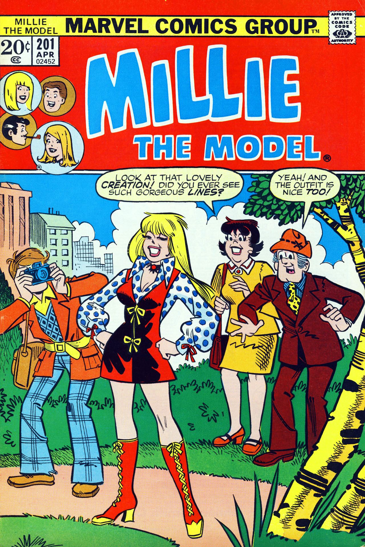 Read online Millie the Model comic -  Issue #201 - 1