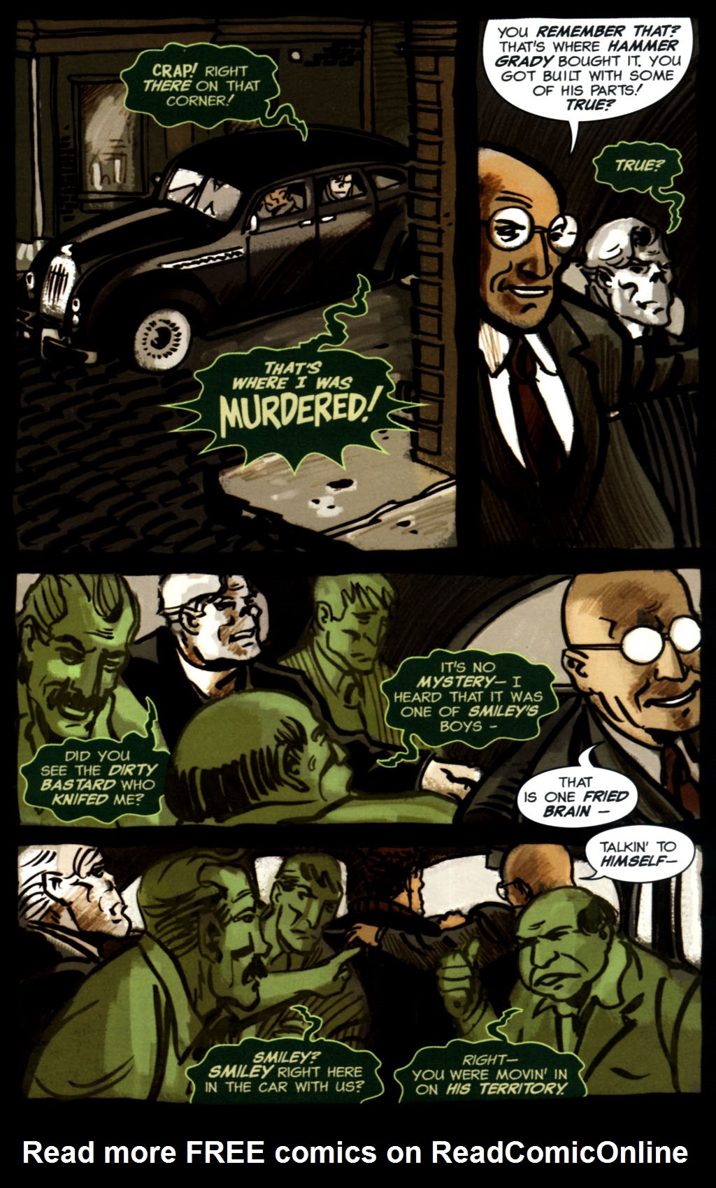 Read online Frankenstein Mobster comic -  Issue #3 - 18