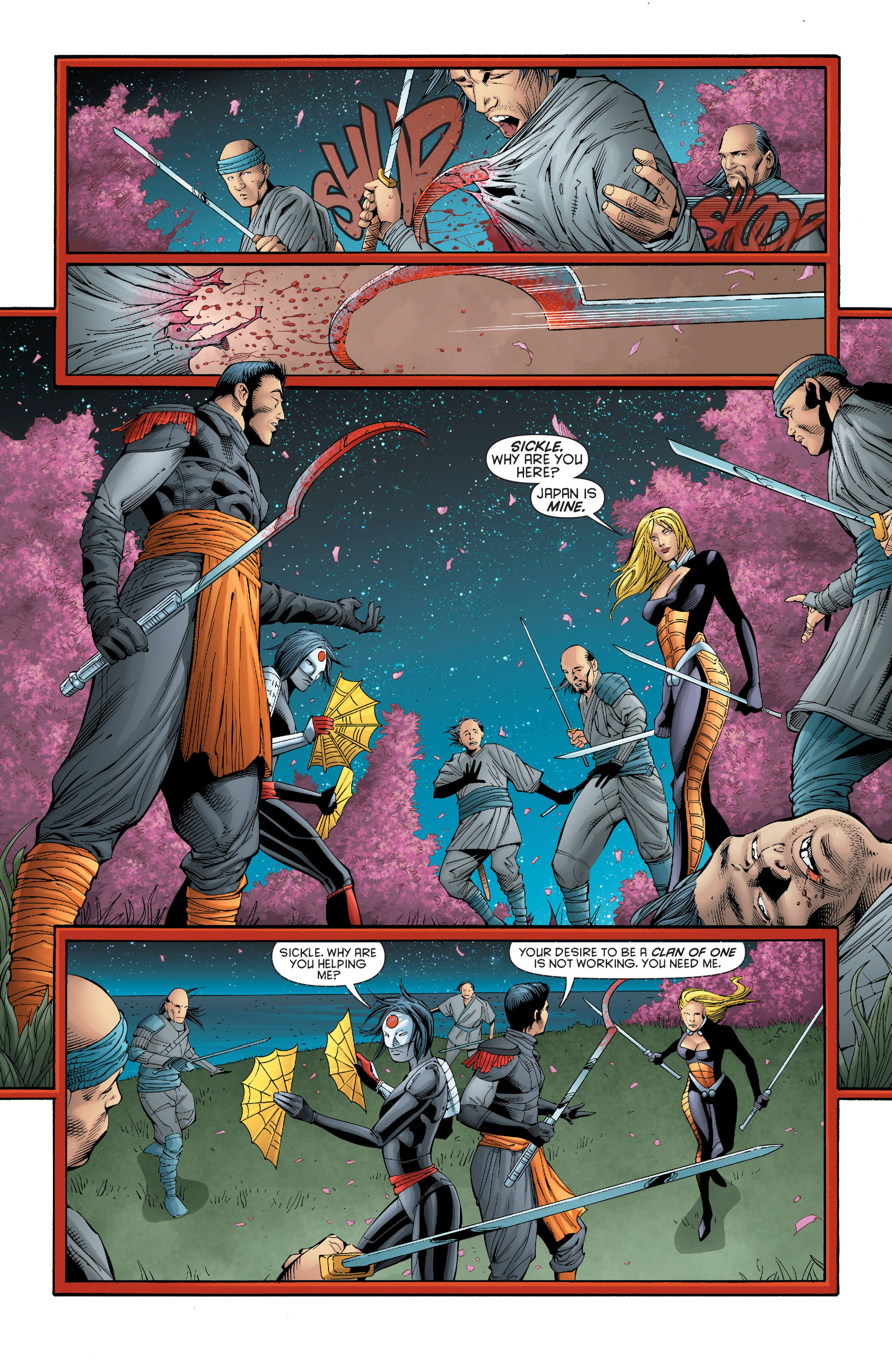 Read online Katana comic -  Issue #5 - 17