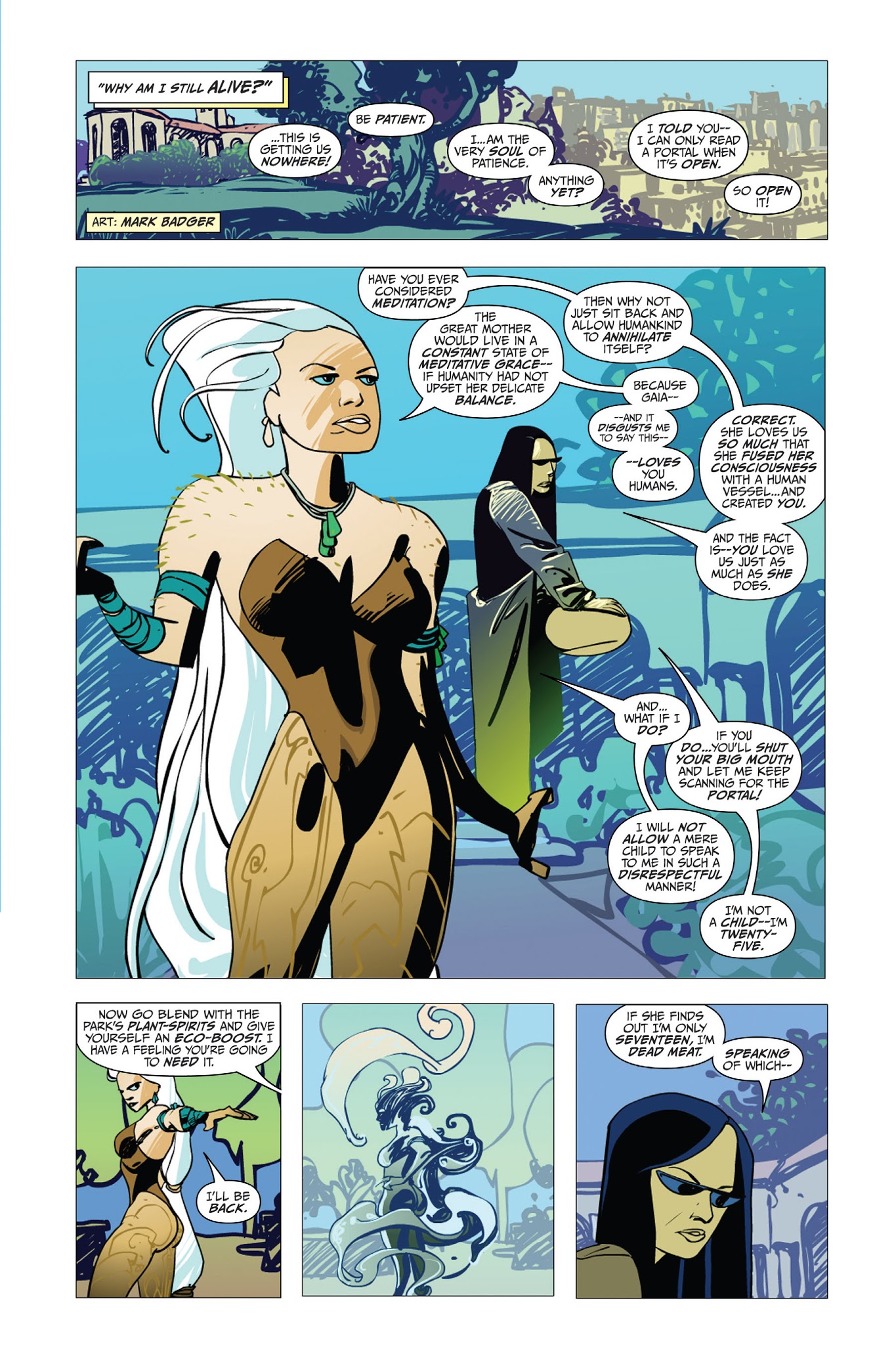 Read online Planetary Brigade comic -  Issue # TPB - 19