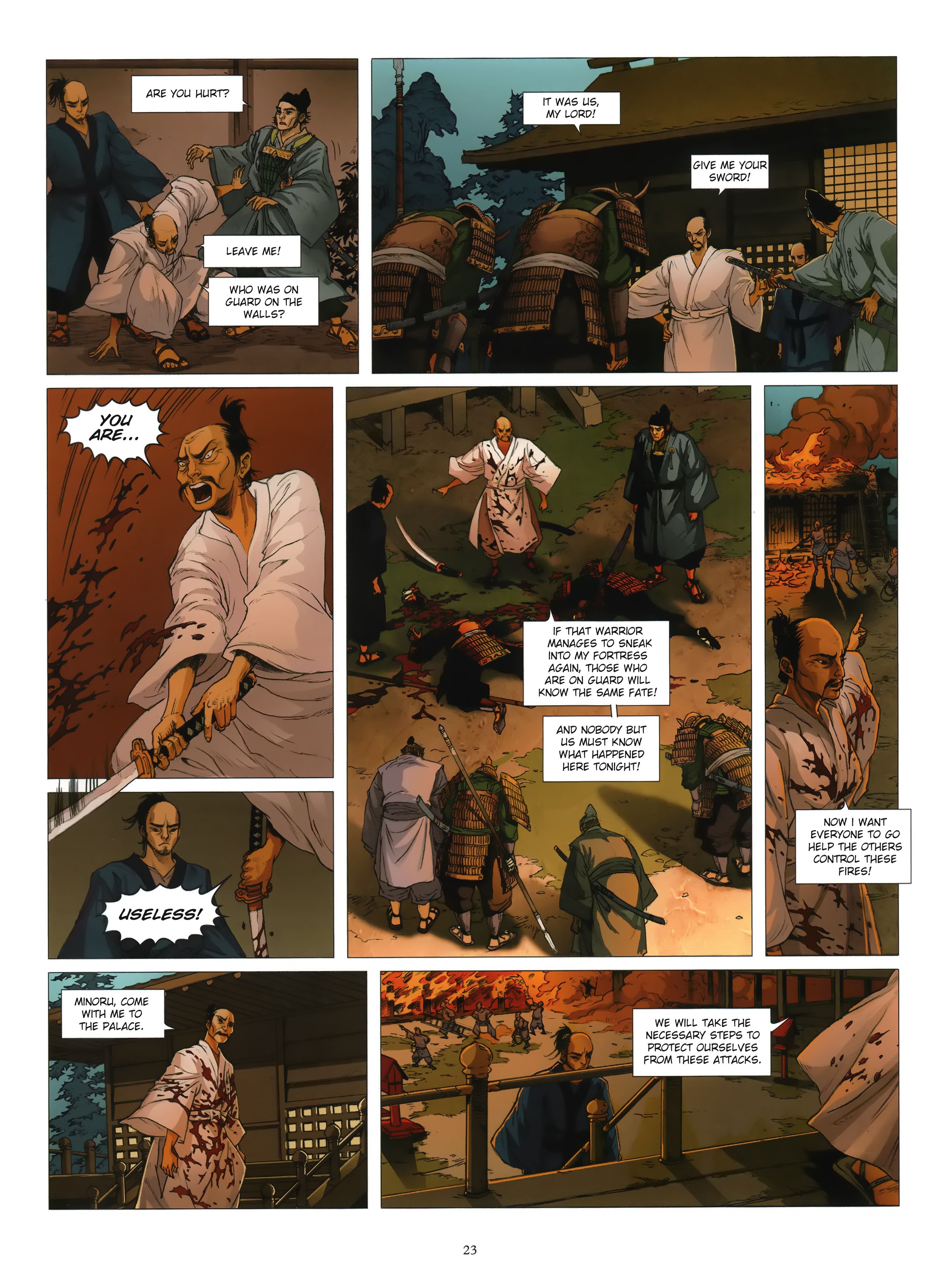 Read online Shadow of the Shinobi comic -  Issue #1 - 24